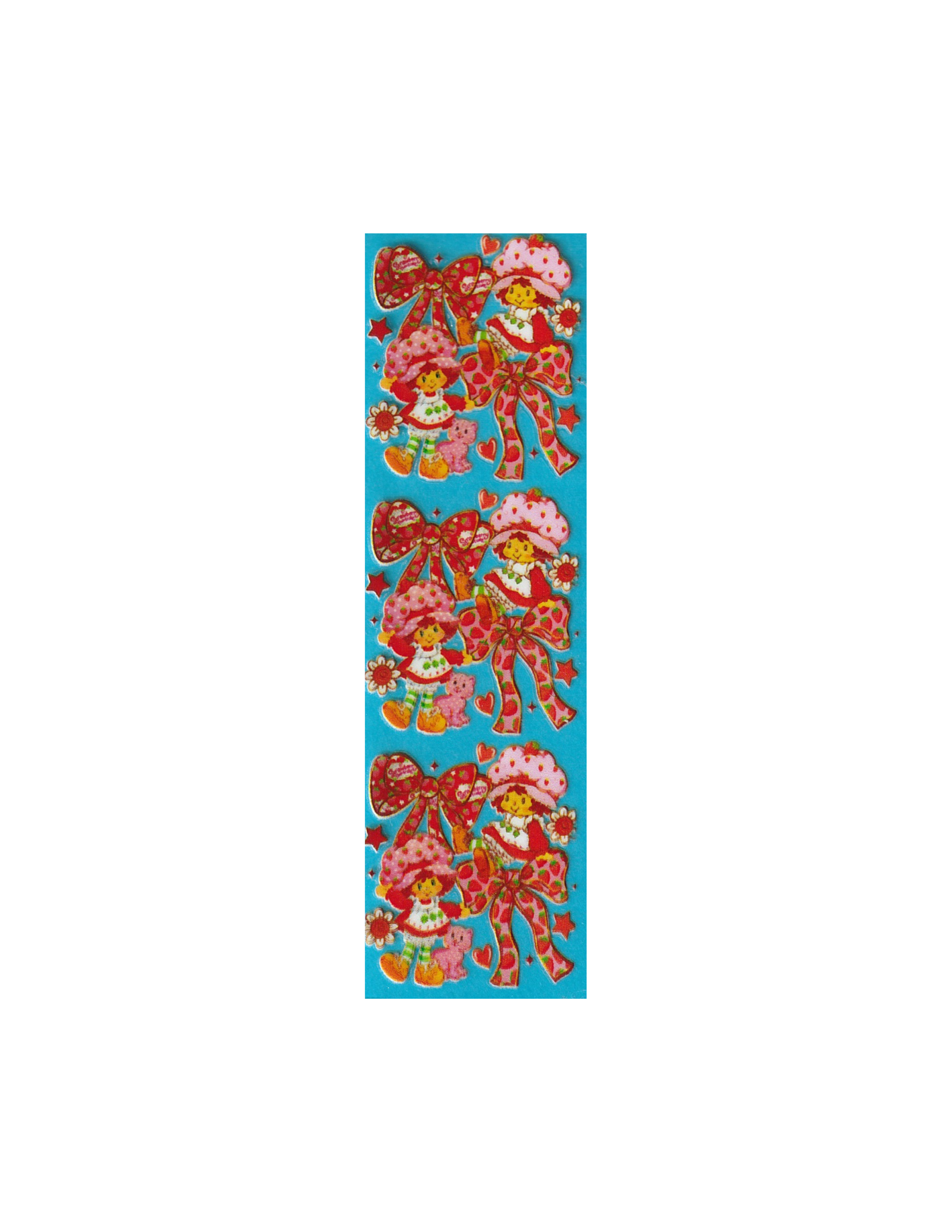 Pen/Bookmark Wrap Strawberry Cartoon