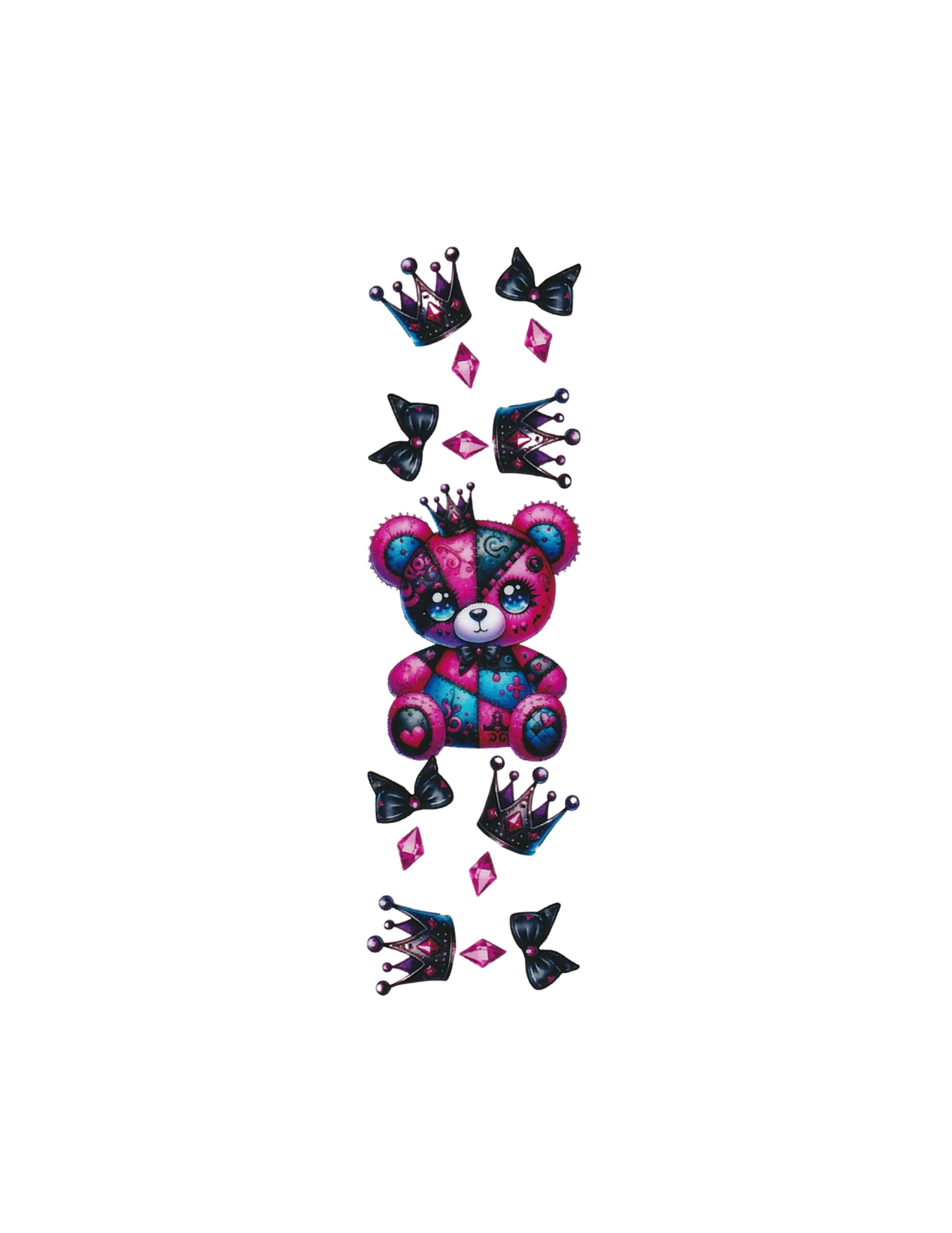 Pen/Bookmark Wrap Teddy Bear