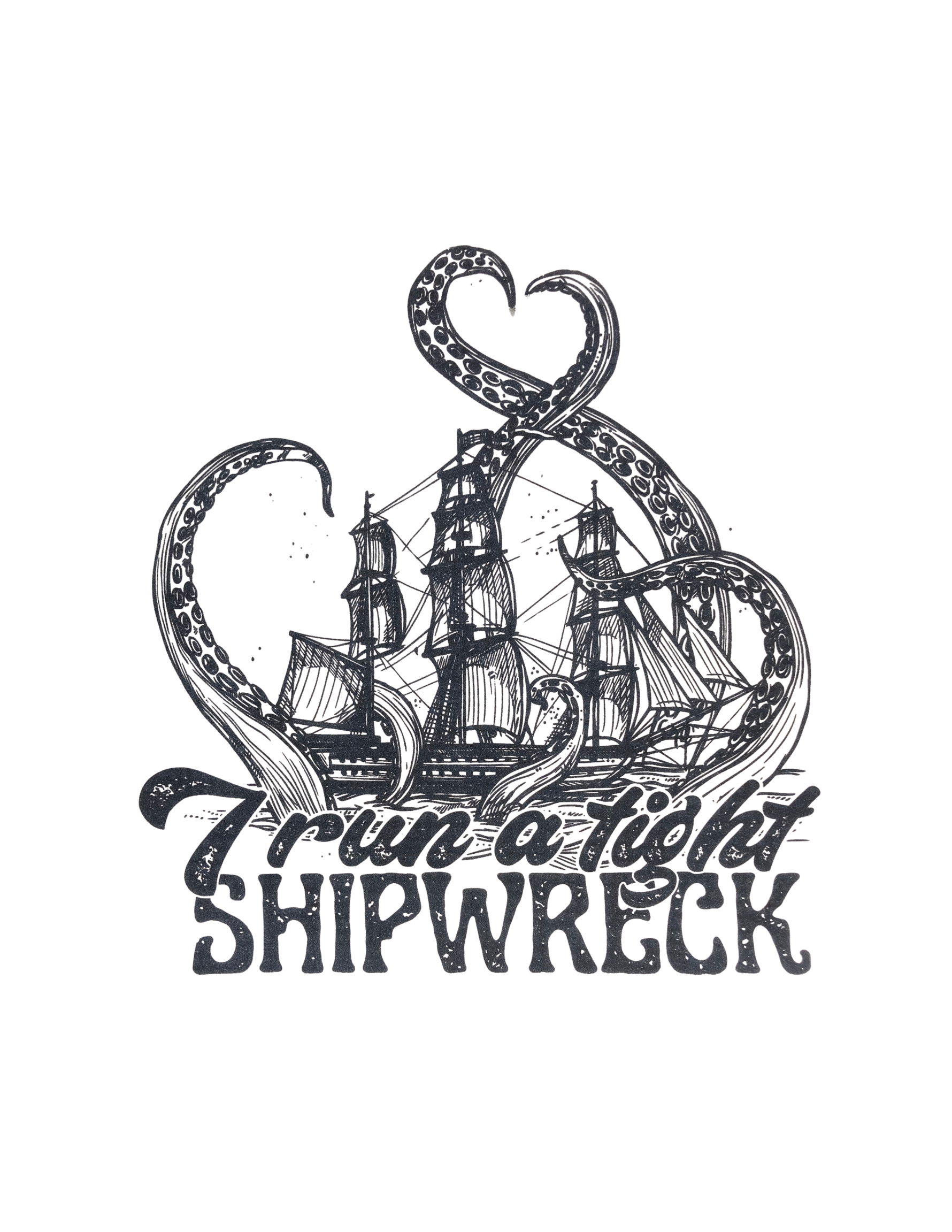 Shipwreck Screen Print