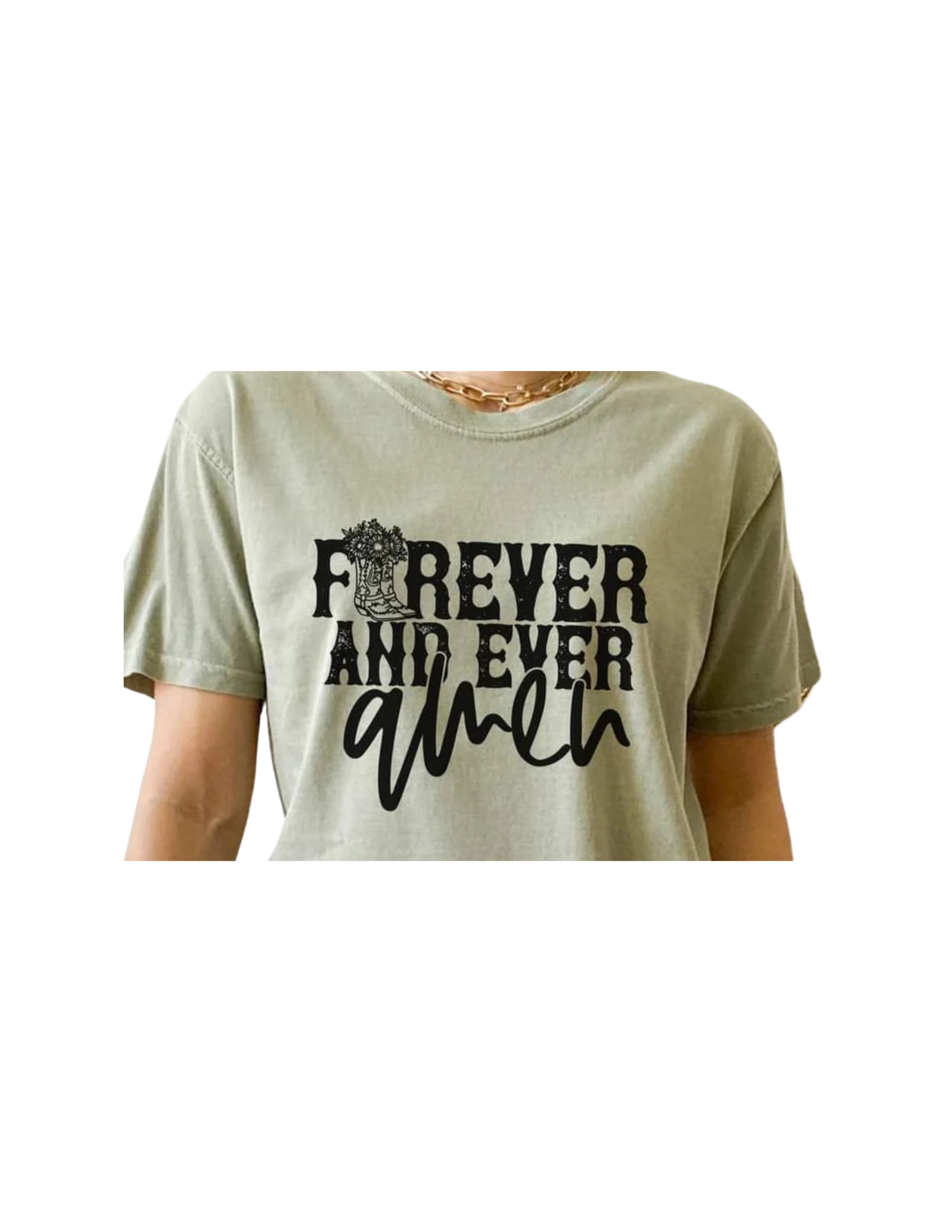 Forever and Ever Screen Print