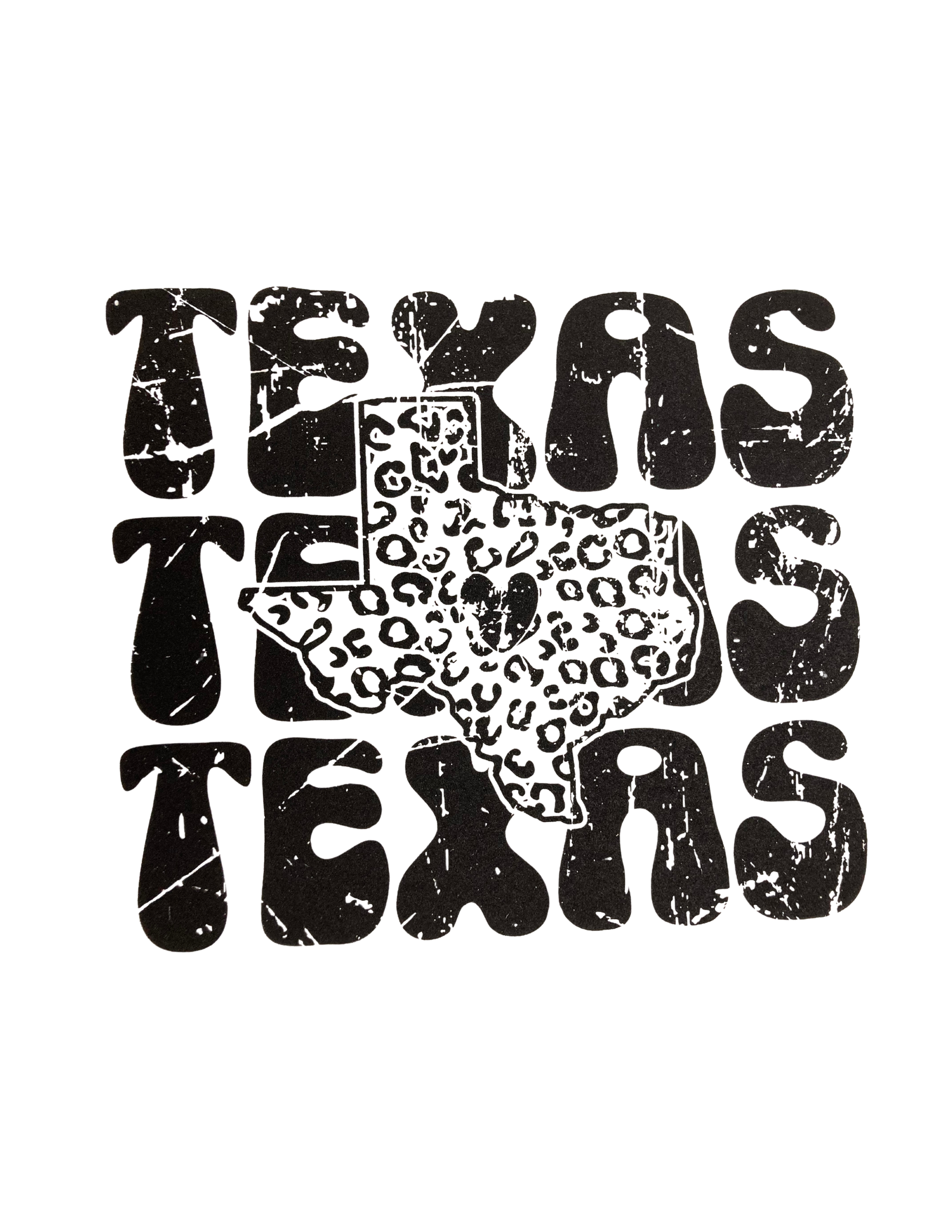 Texas Screen Print