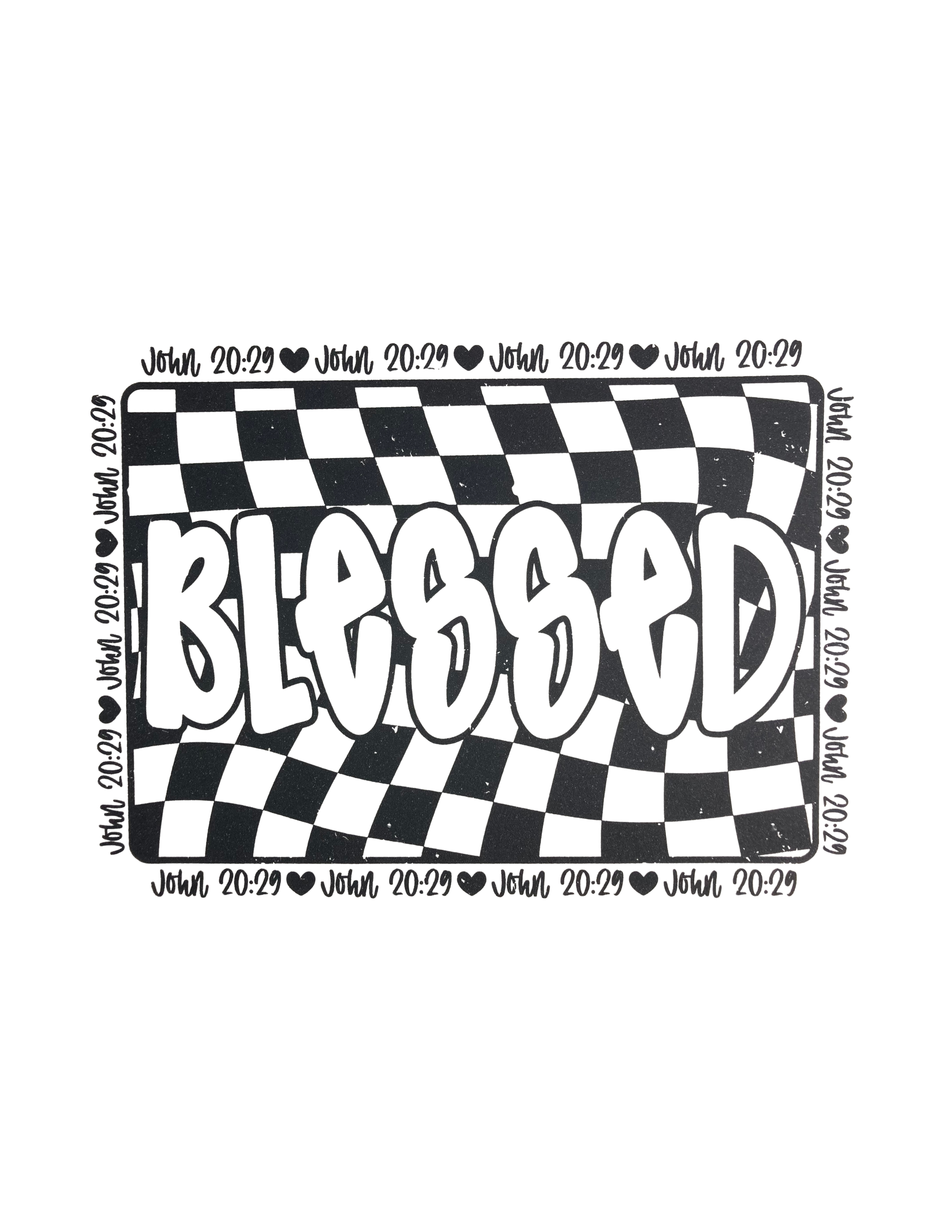 Blessed Screen Print