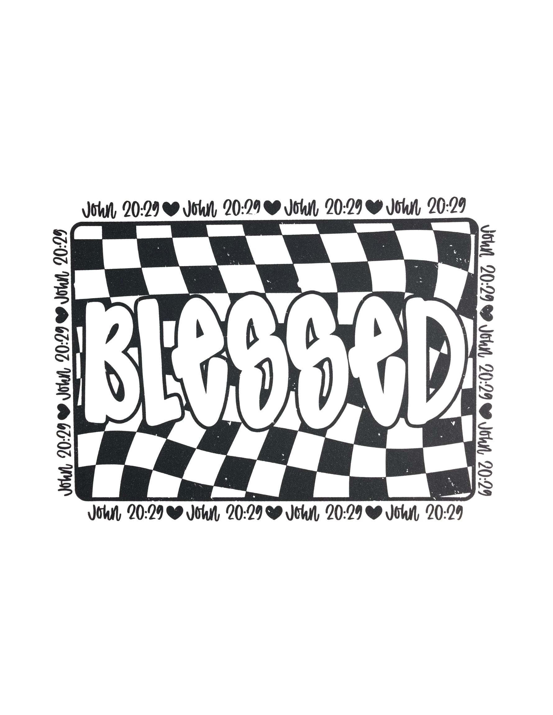 Blessed Screen Print