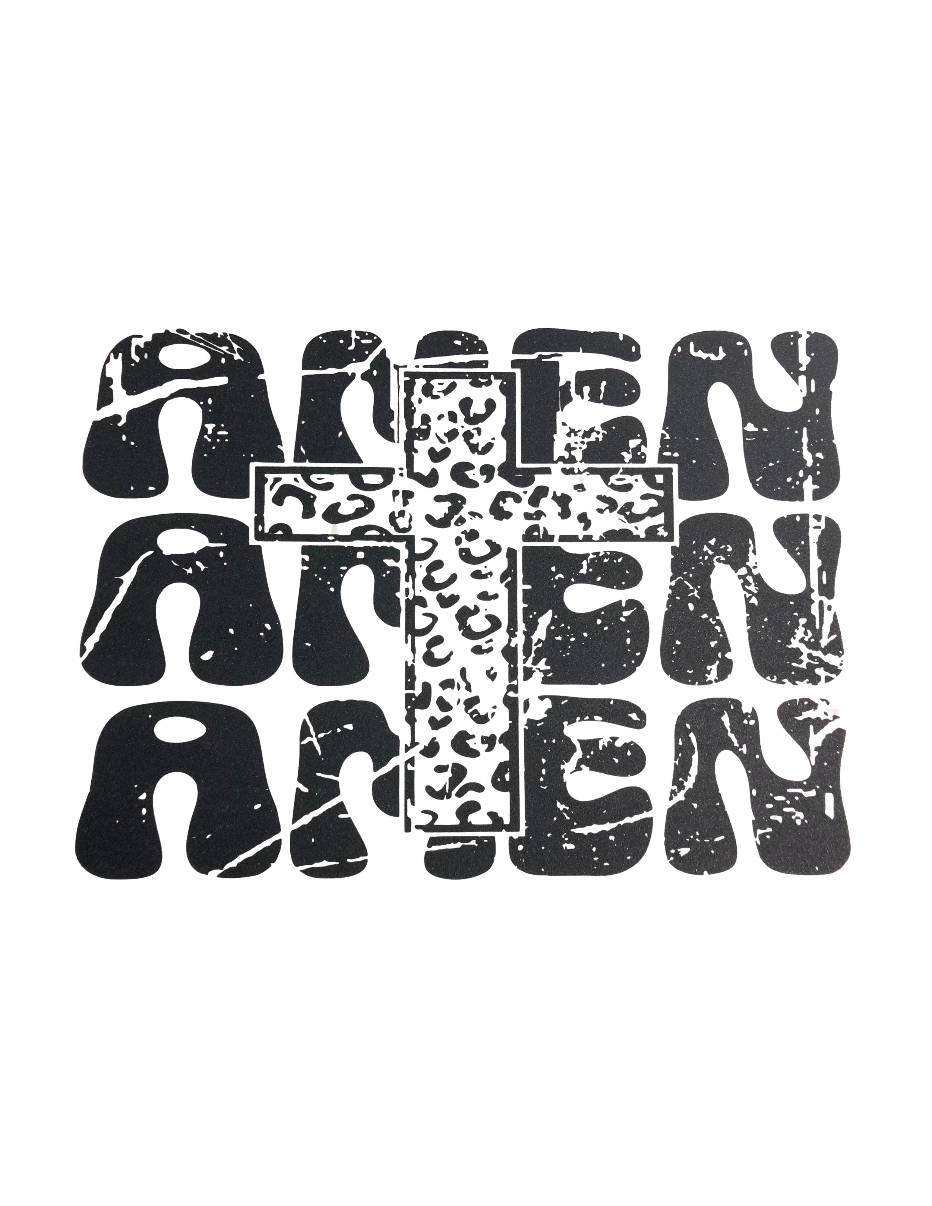 Amen Screen Print