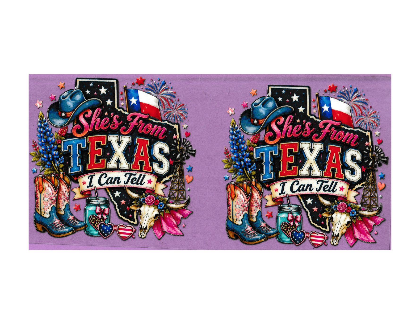 16oz Cup Wrap She’s From Texas