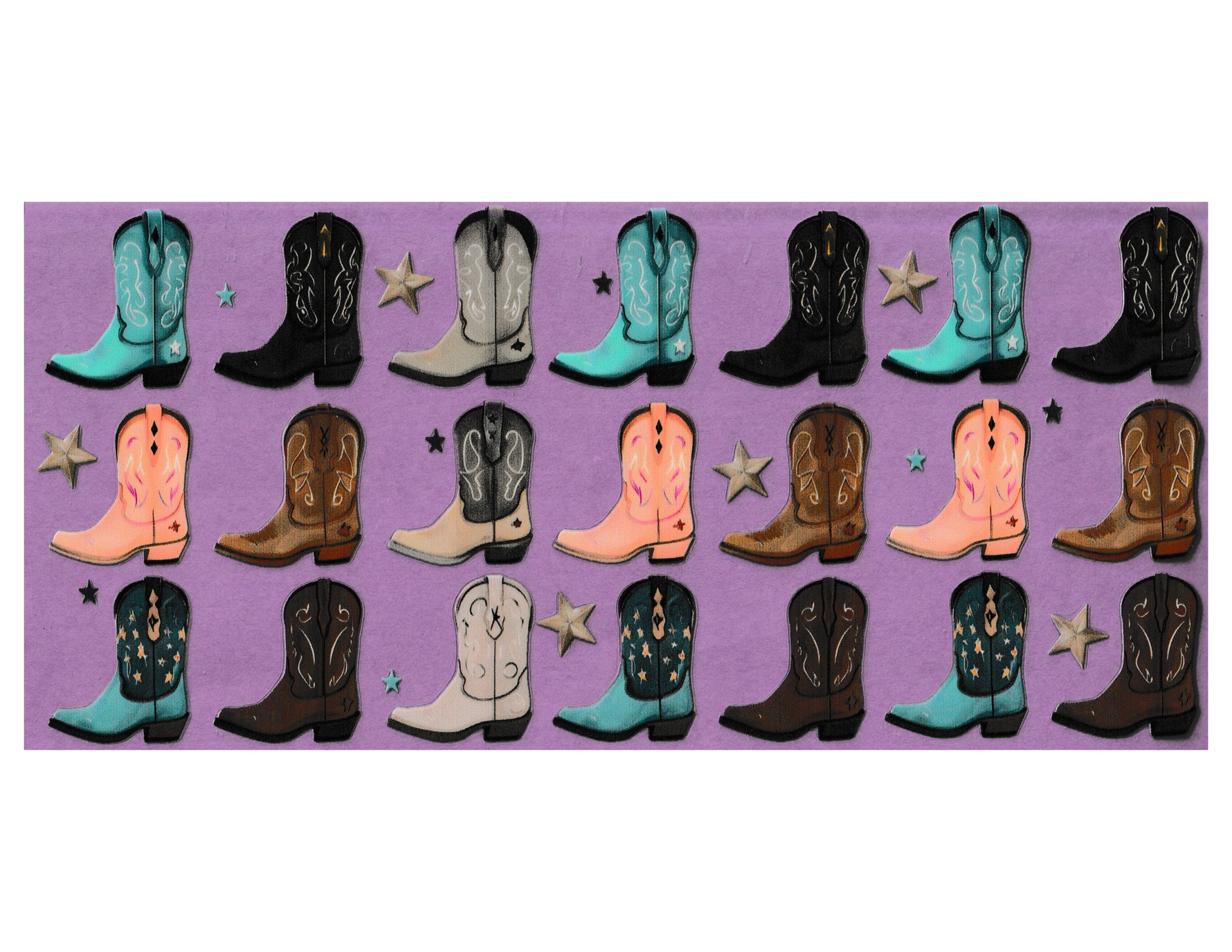 16oz Cup Wrap Cowboy Boots