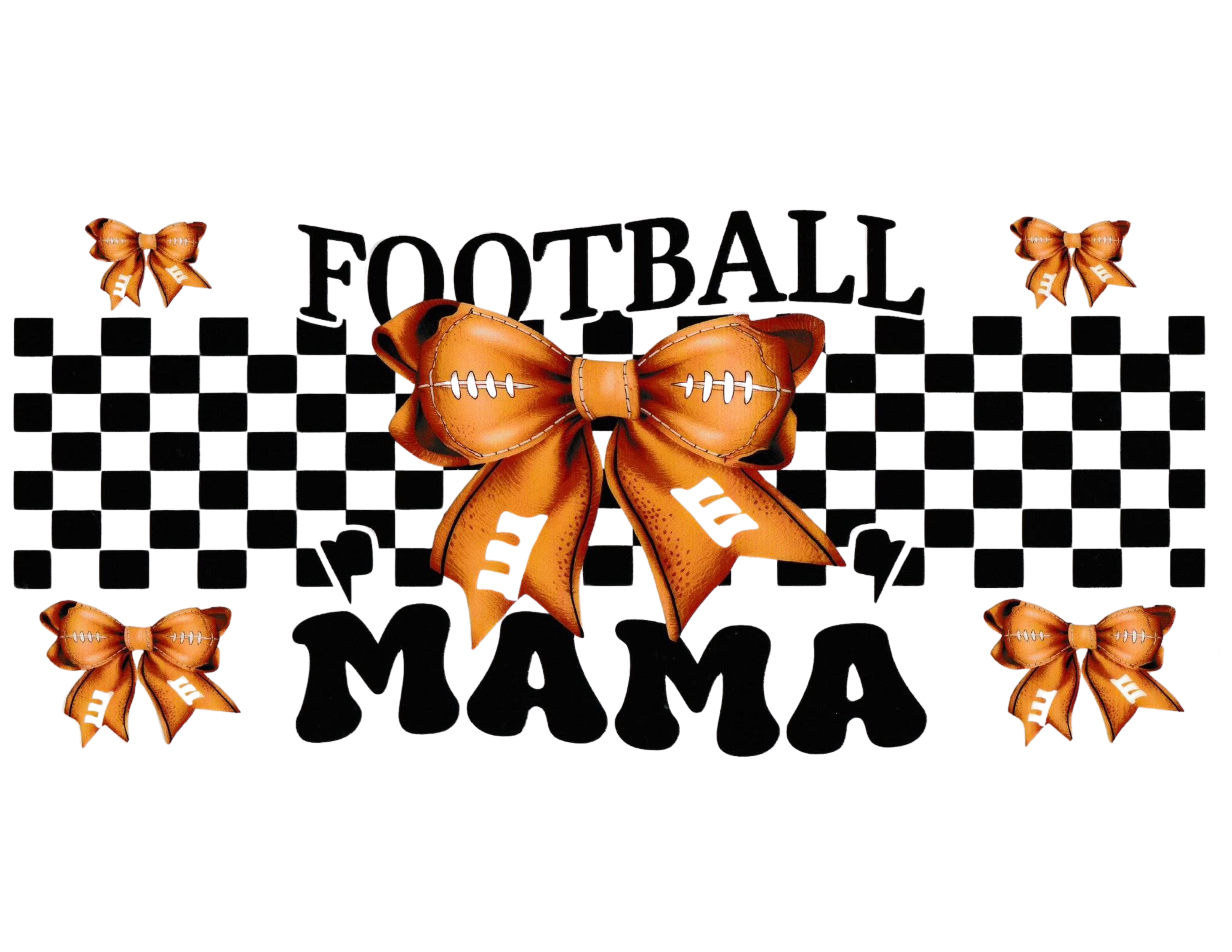 16oz Cup Wrap Football