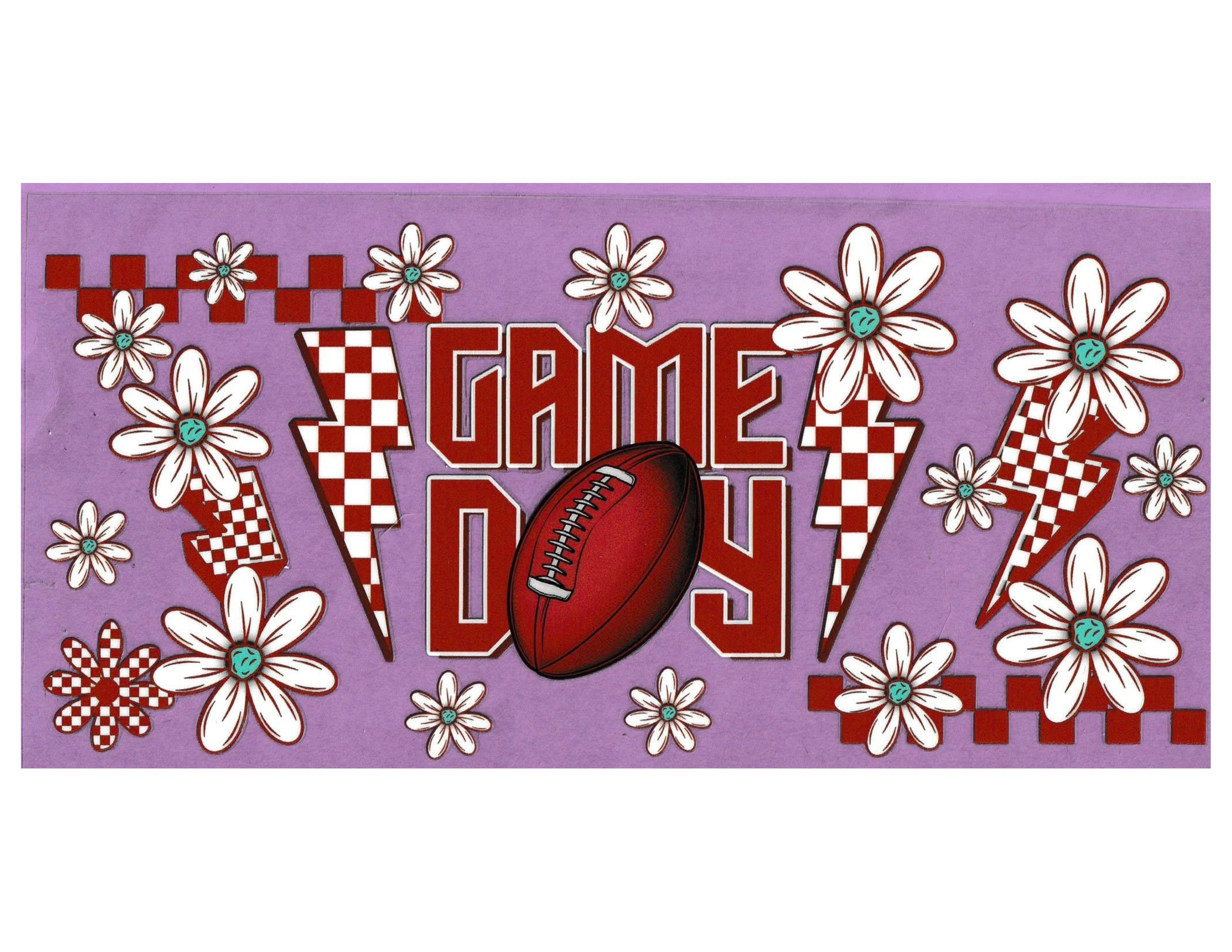 16oz Cup Wrap Football