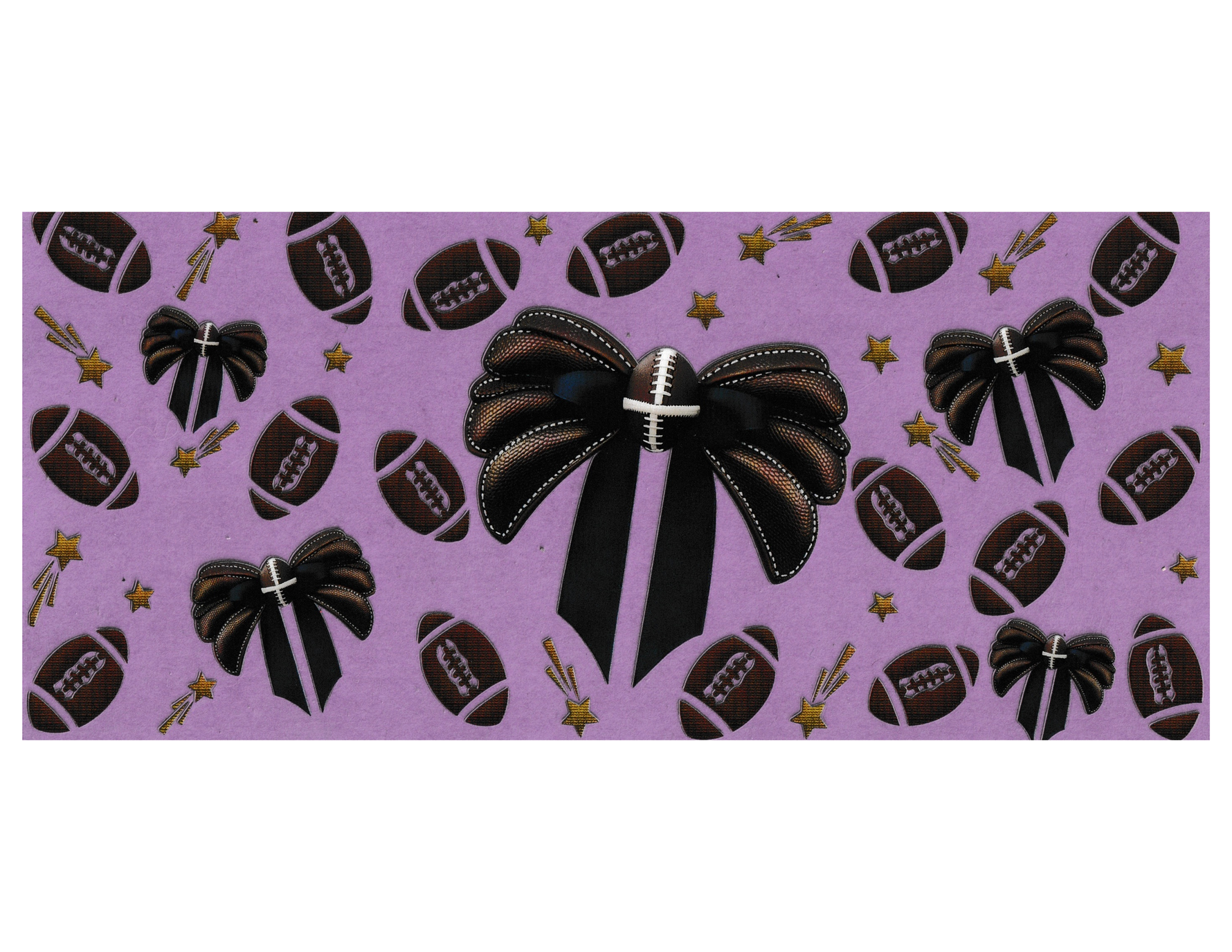16oz Cup Wrap Football