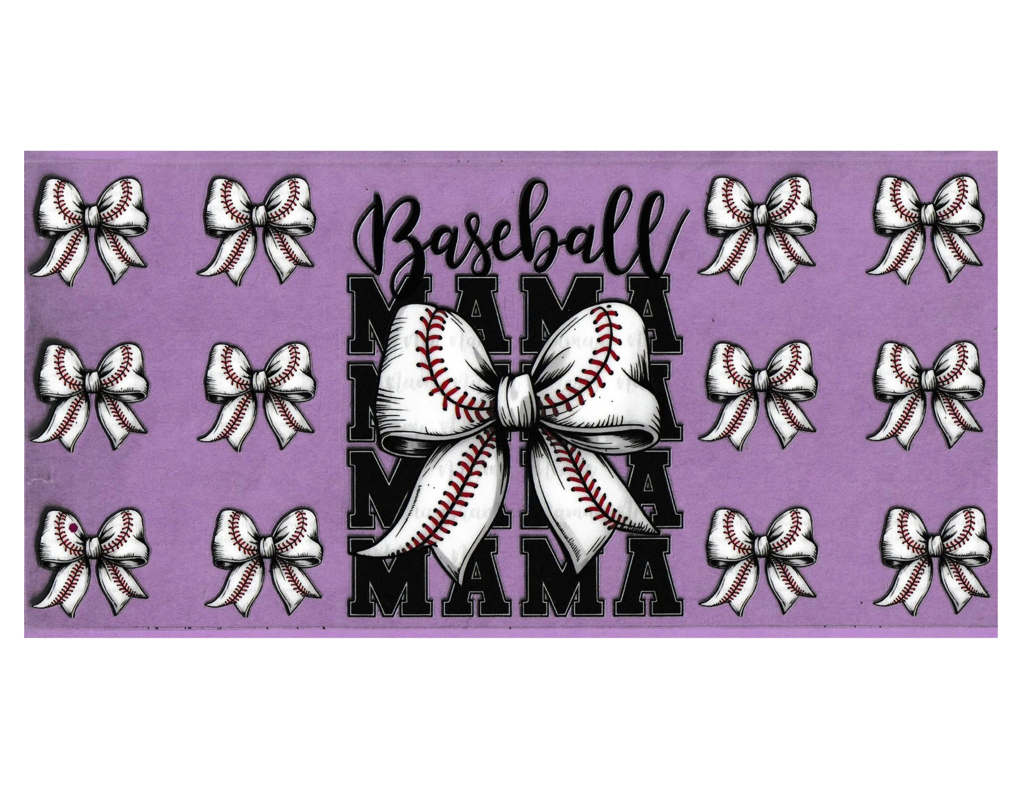 16oz Cup Wrap Baseball