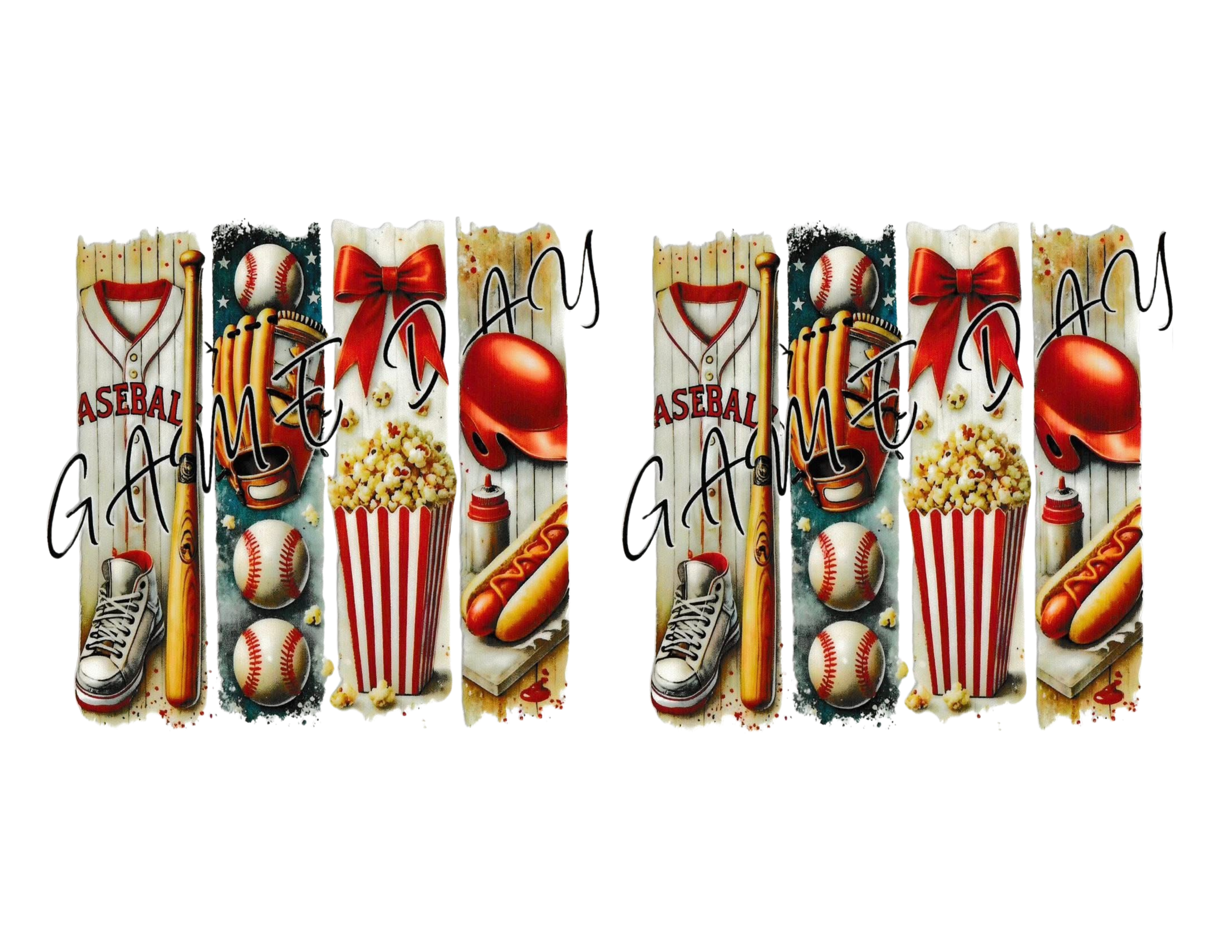 16oz Cup Wrap Baseball