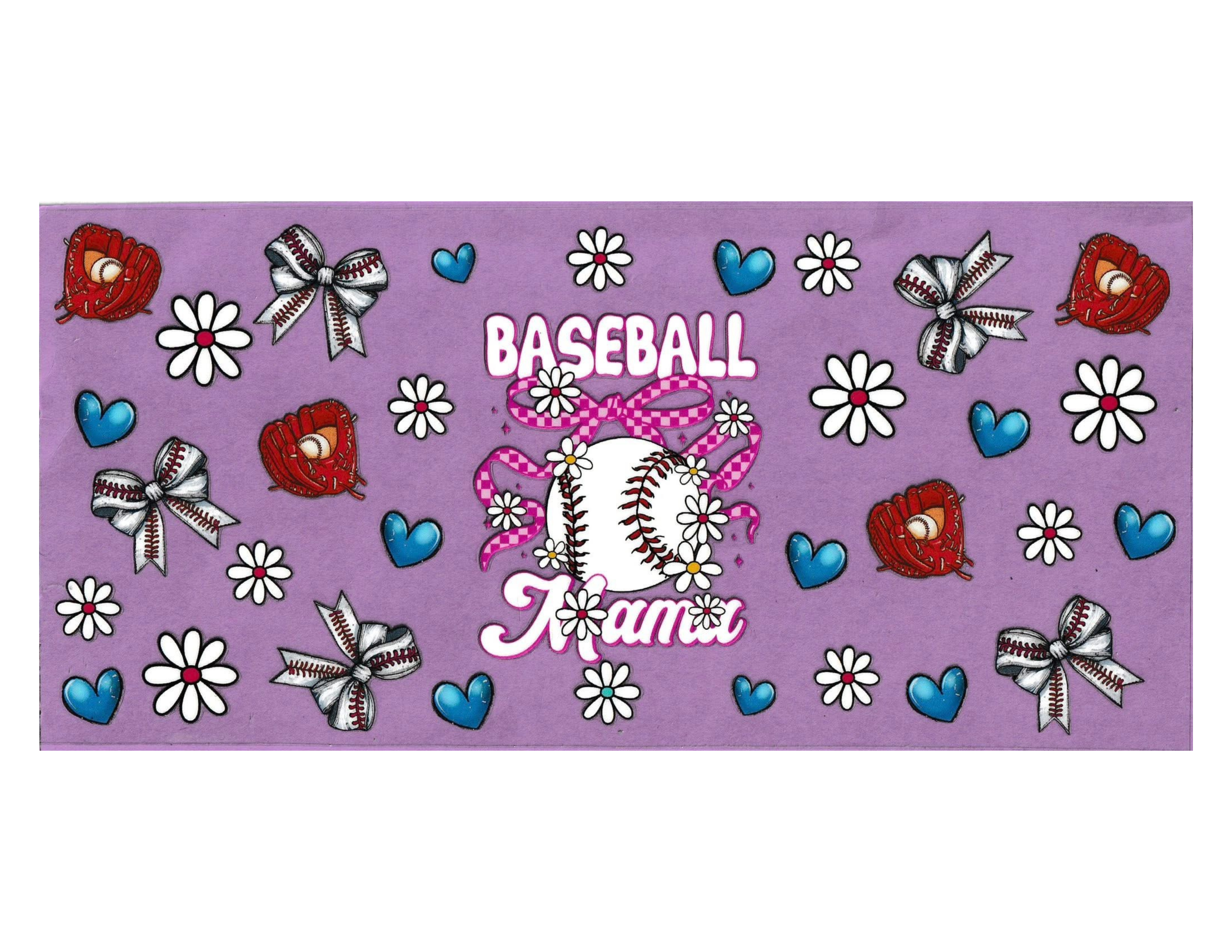 16oz Cup Wrap Baseball