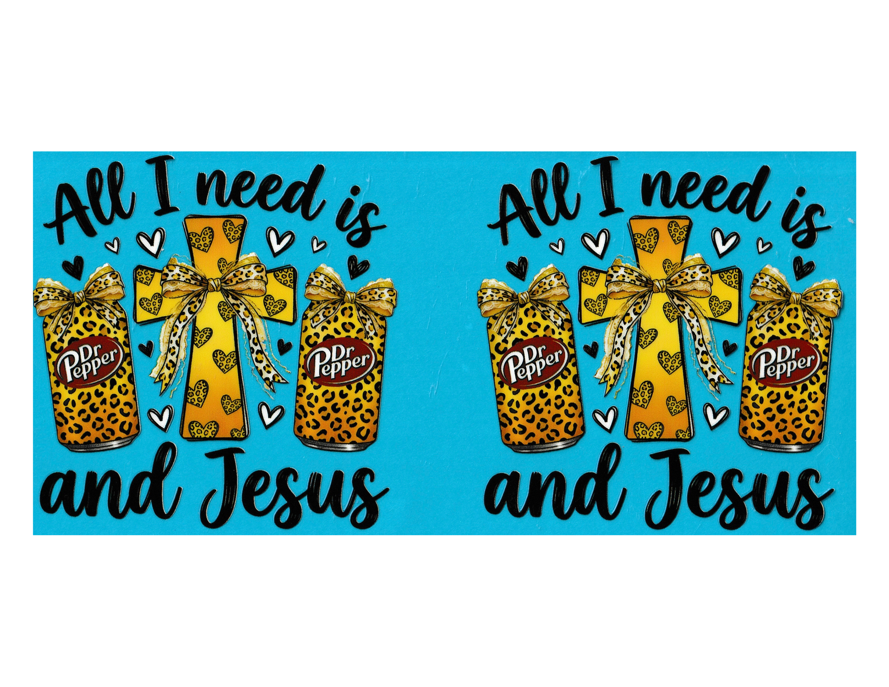 16oz Cup Wrap Pepper and Jesus