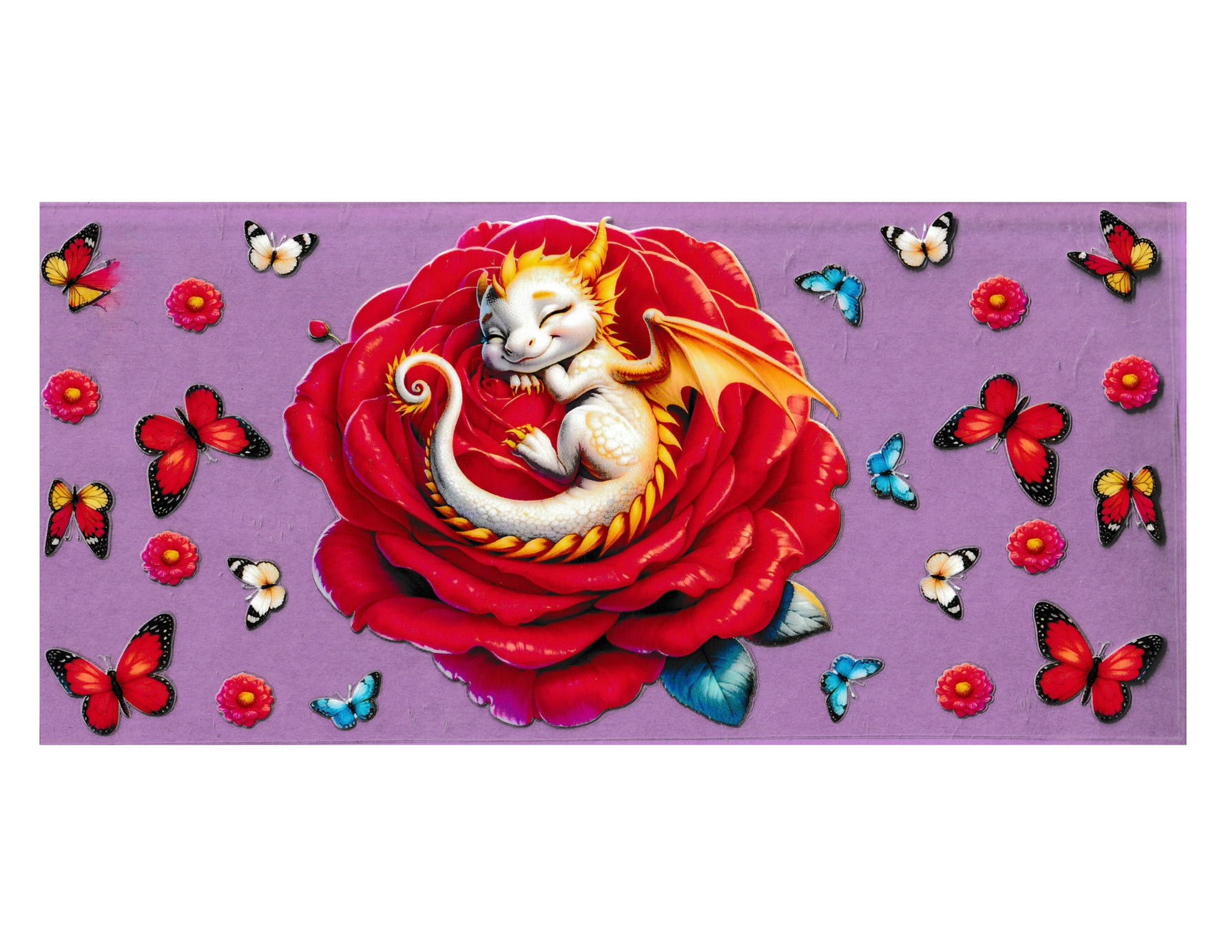 16oz Cup Wrap Sleeping Dragon