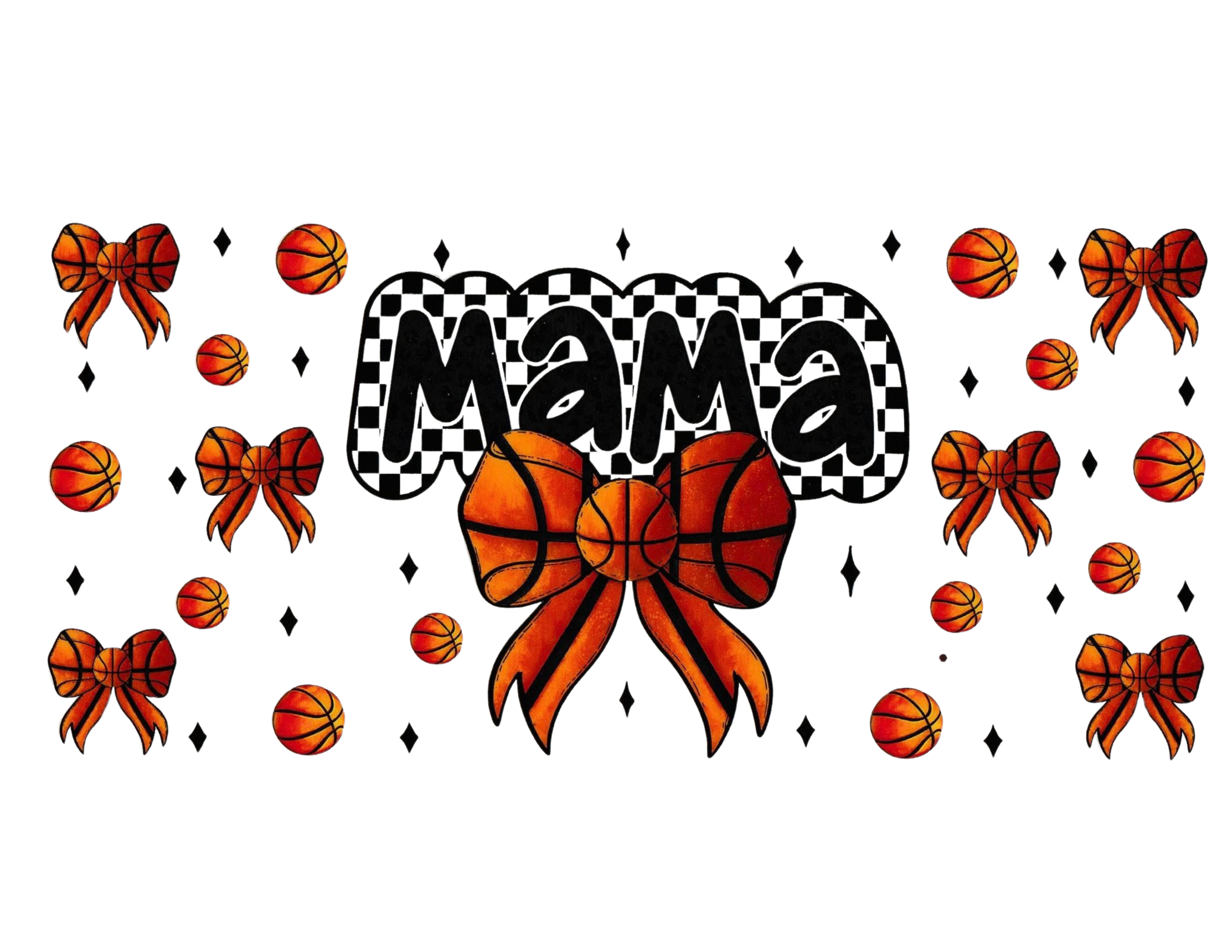 16oz Cup Wrap Basketball