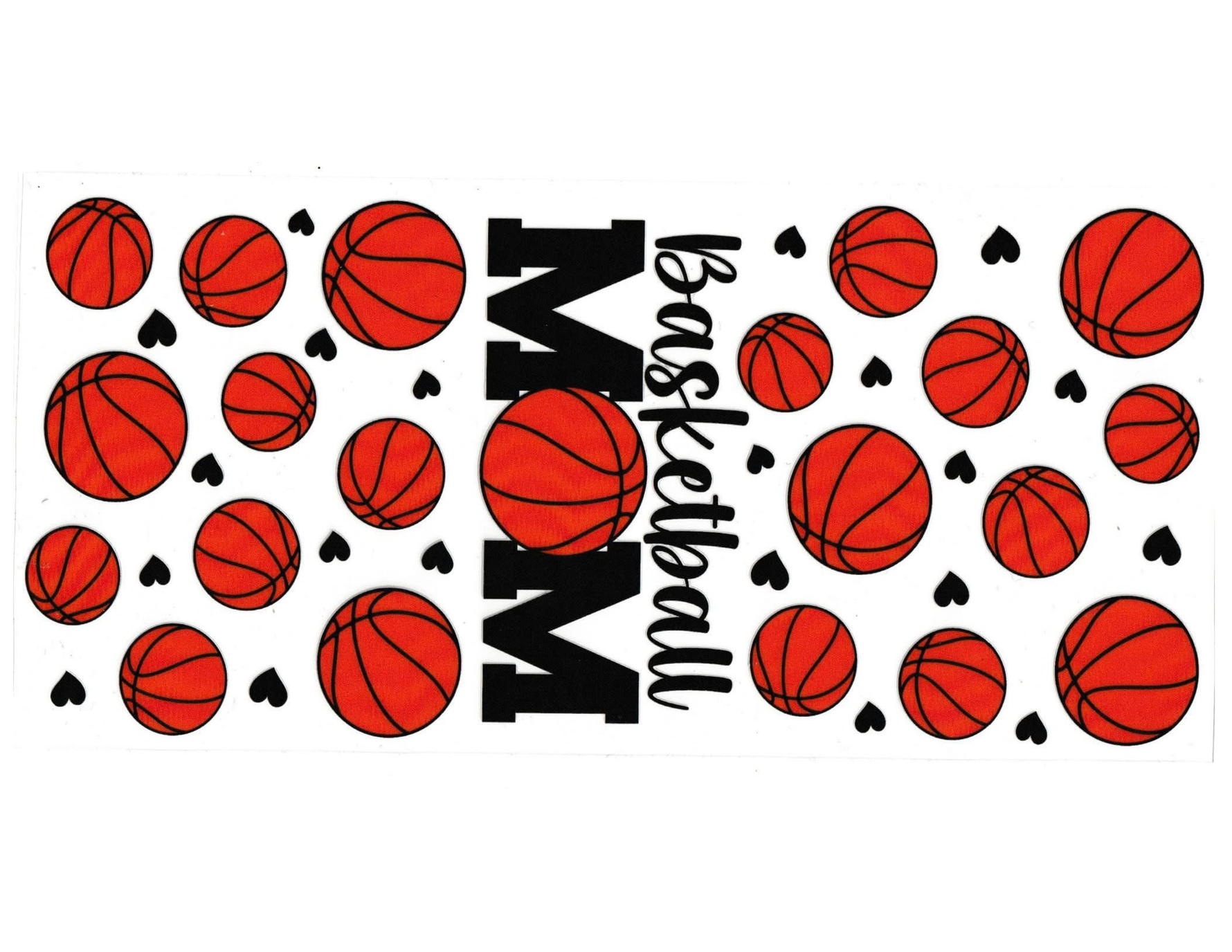 16oz Cup Wrap Basketball