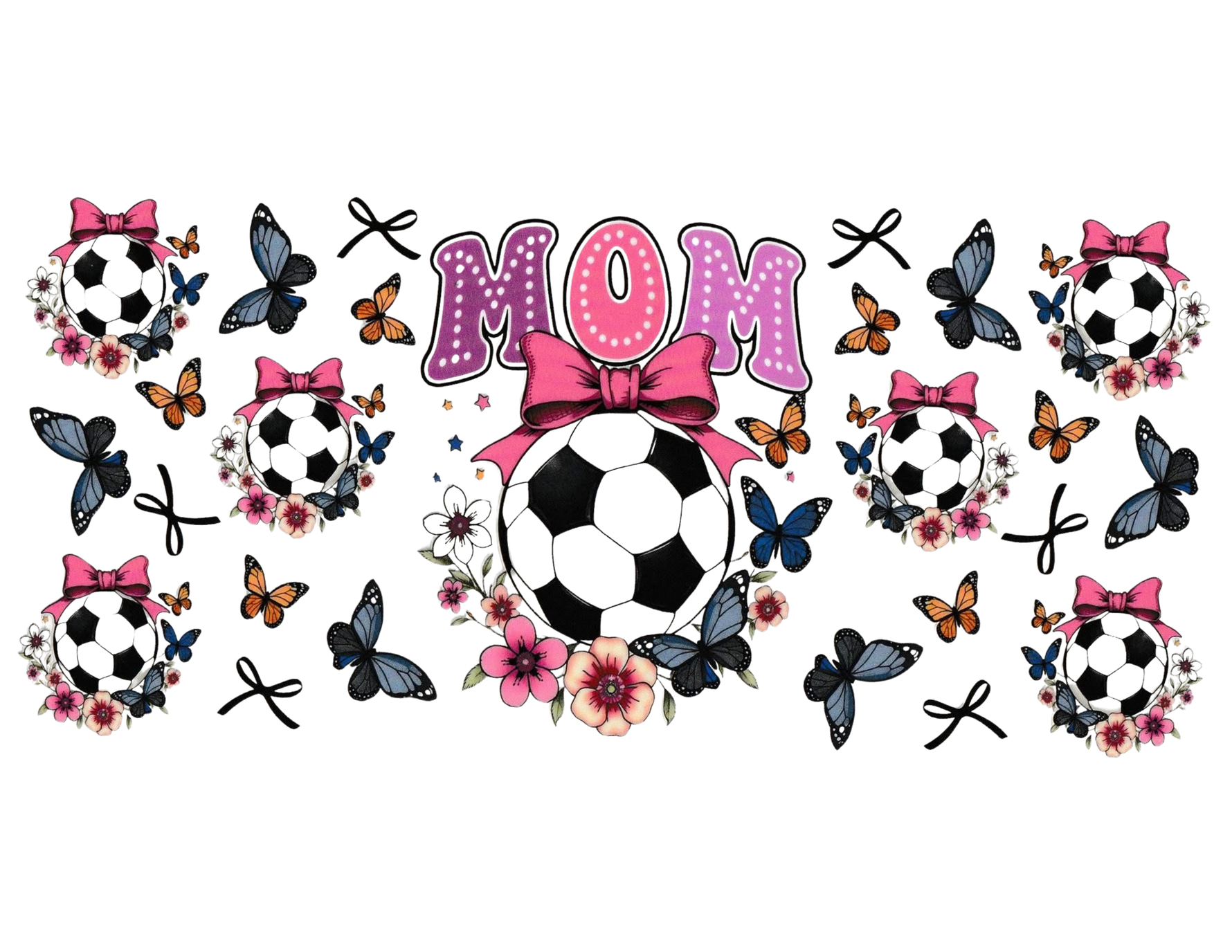 16oz Cup Wrap Soccer