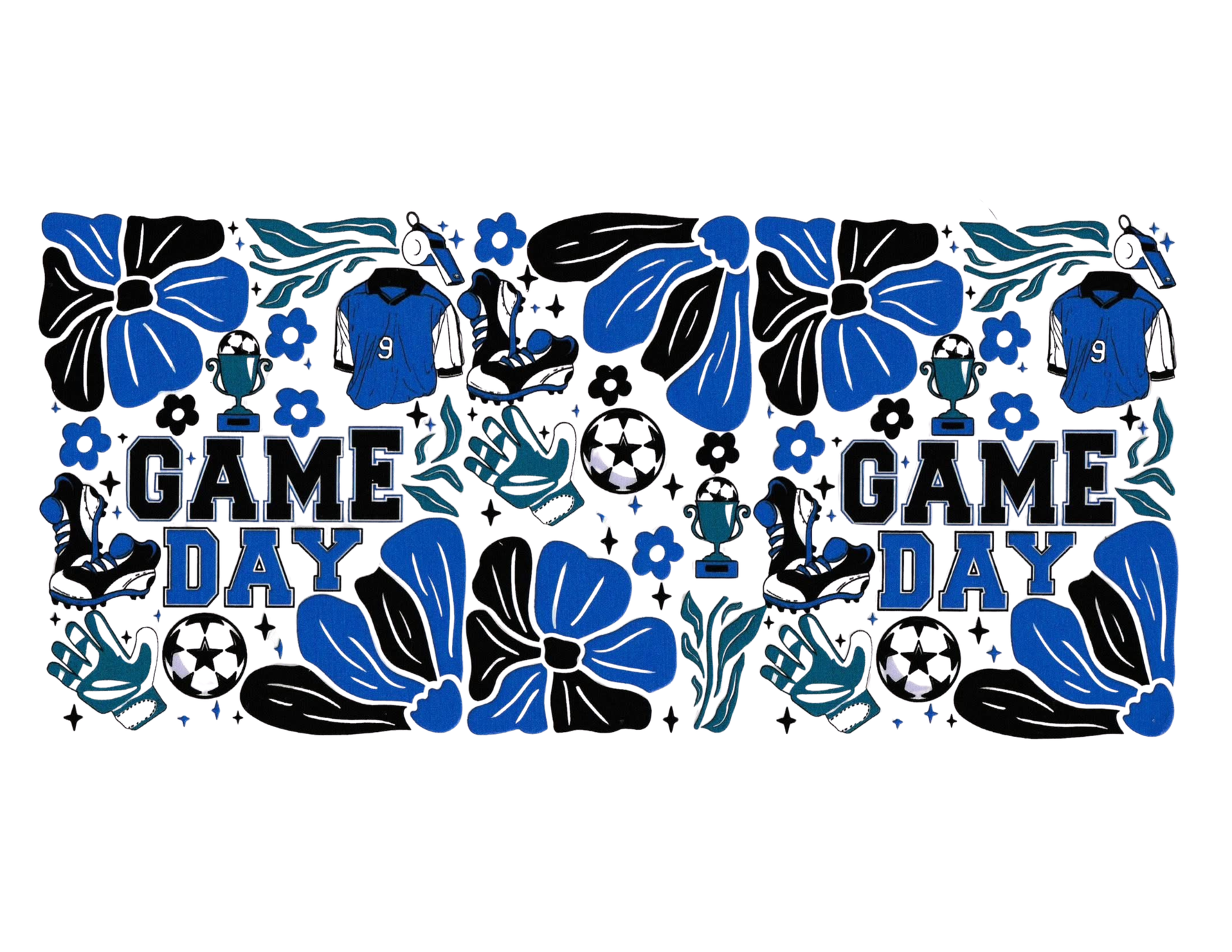 16oz Cup Wrap Soccer