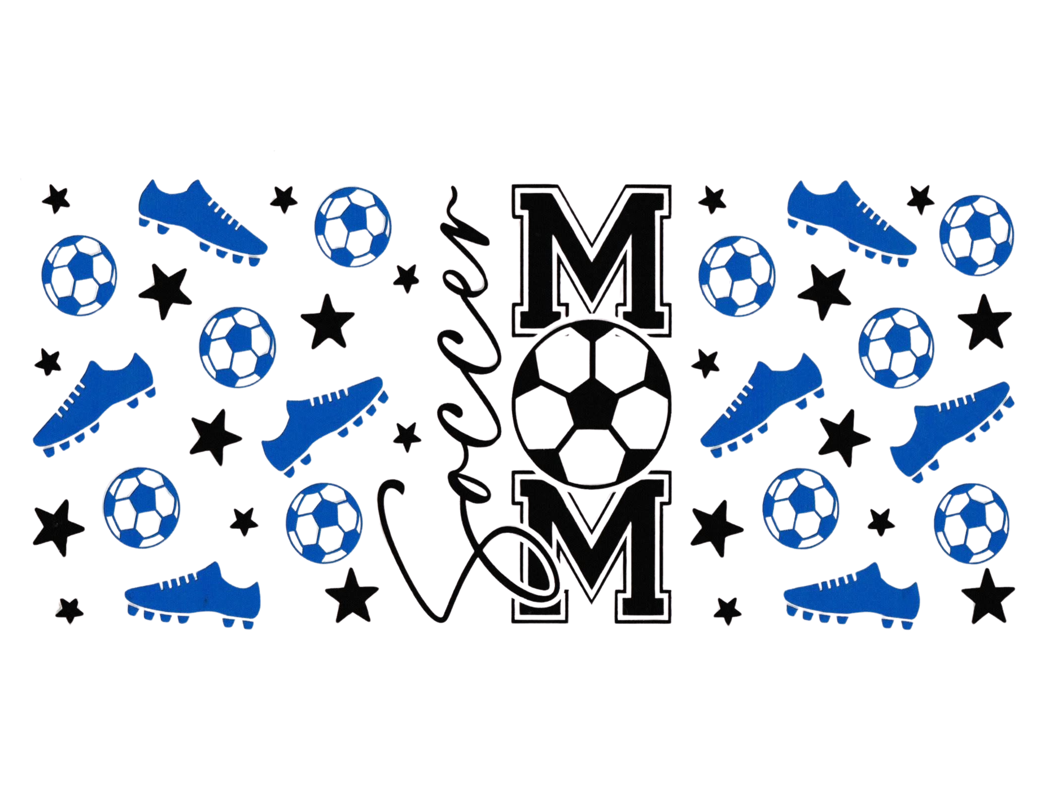 16oz Cup Wrap Soccer