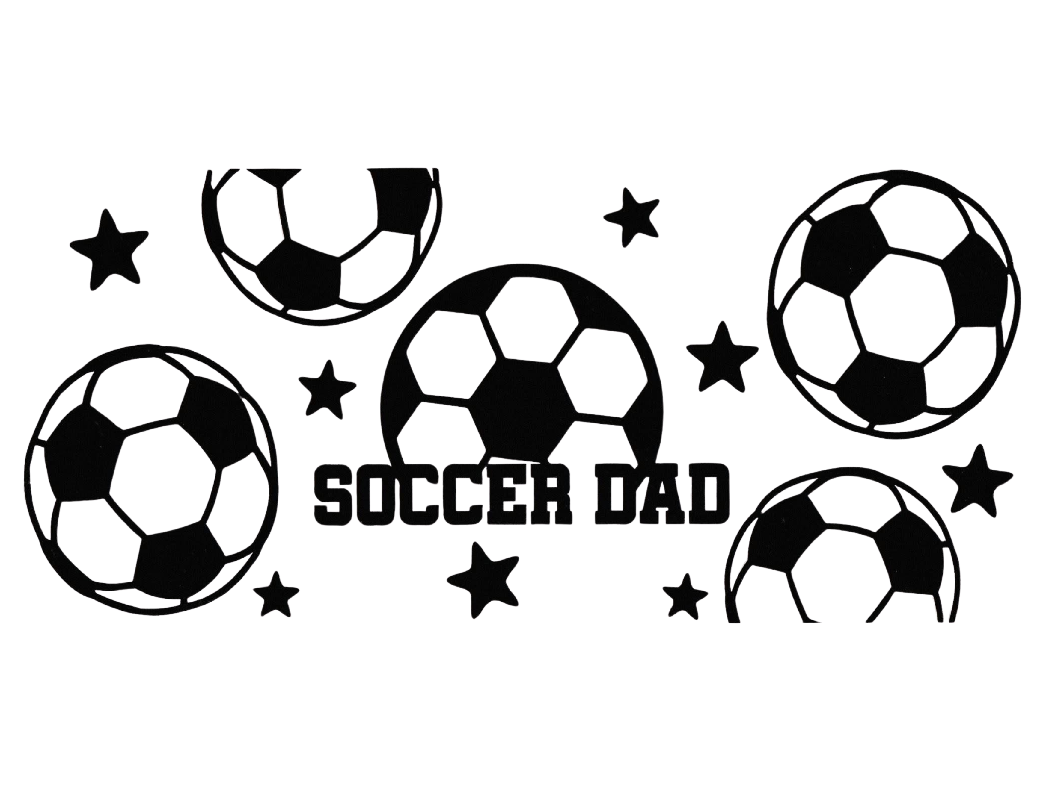 16oz Cup Wrap Soccer