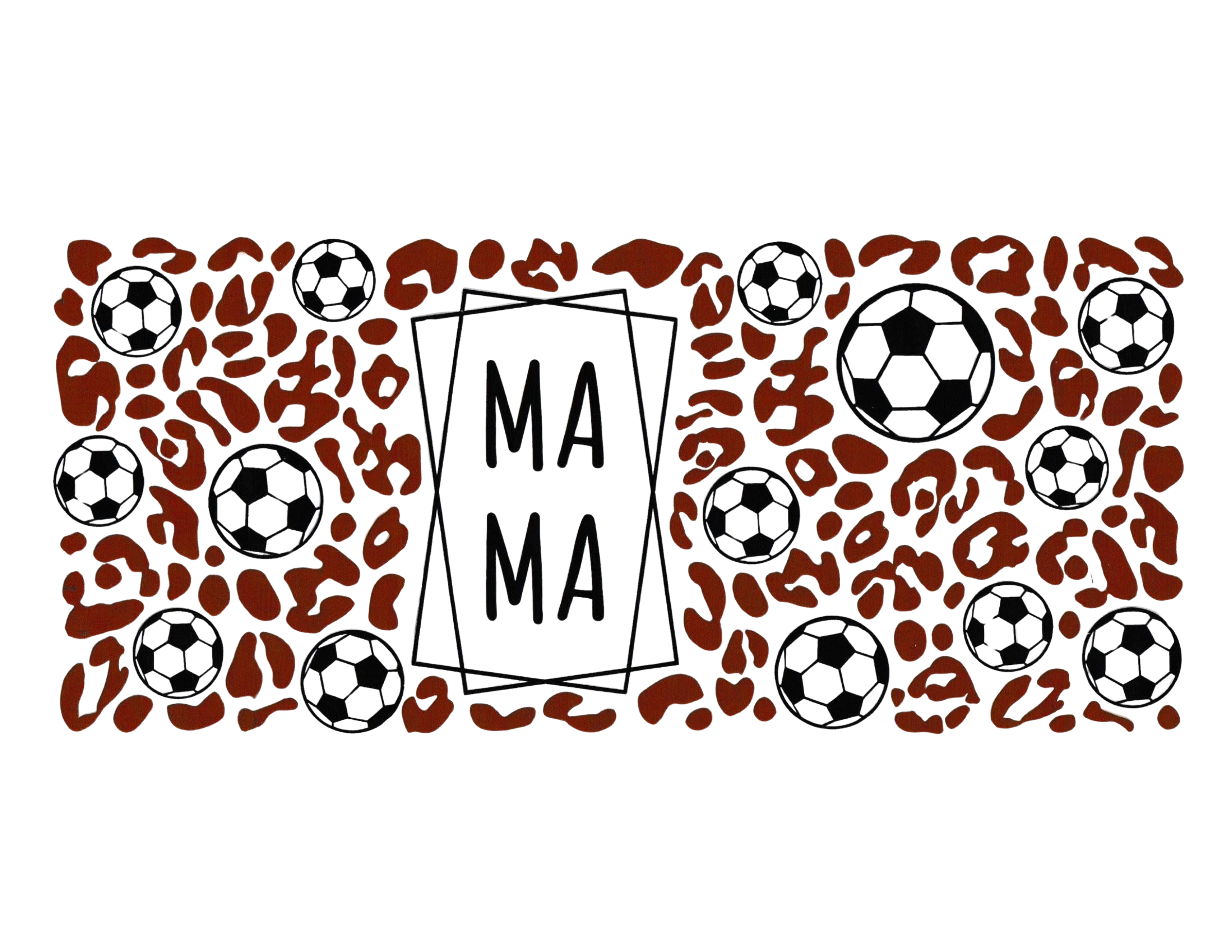 16oz Cup Wrap Soccer