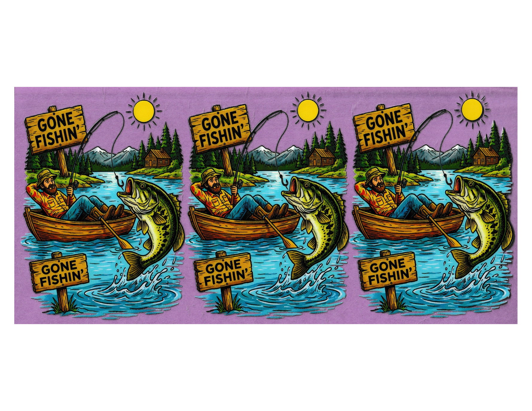 16oz Cup Wrap Fishing
