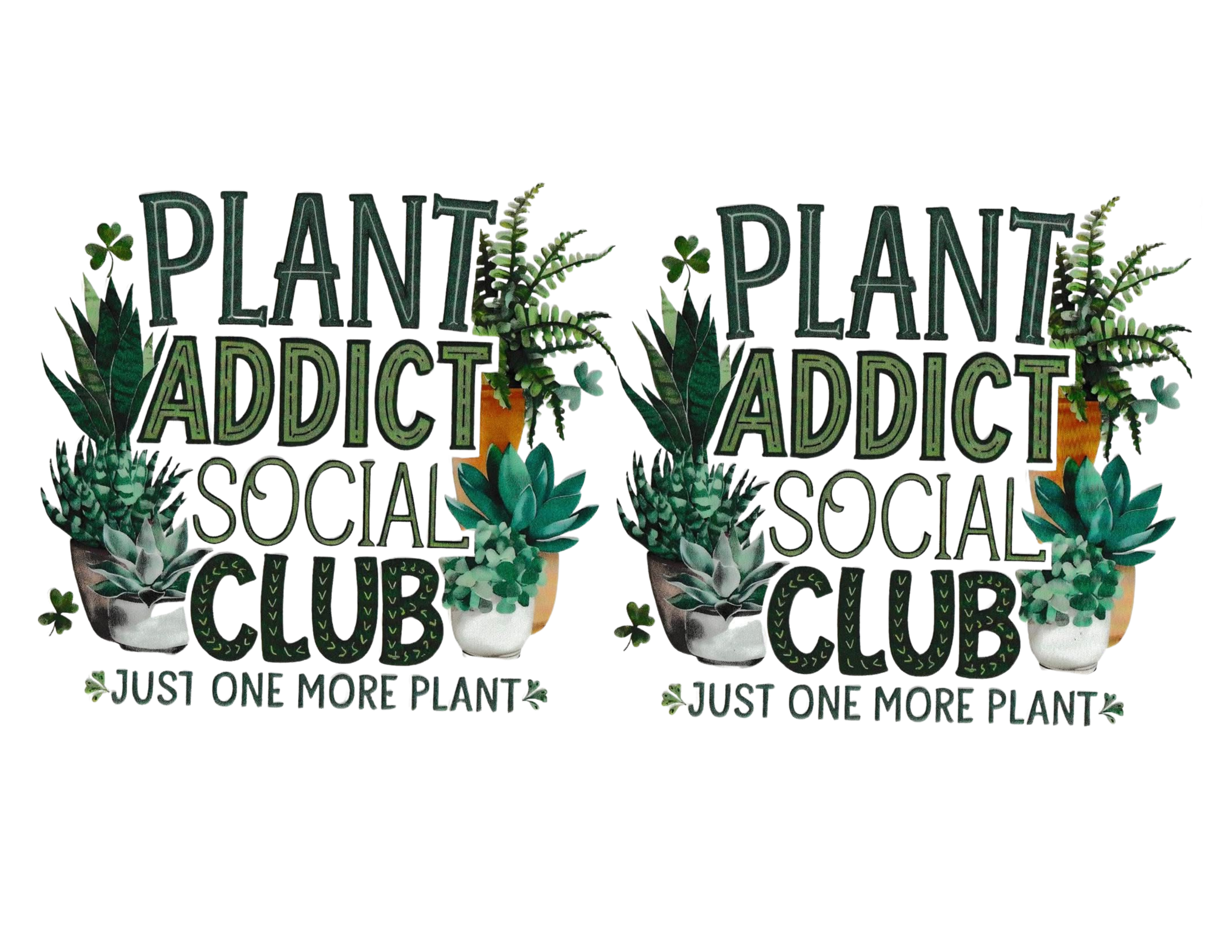 16oz Cup Wrap Plants