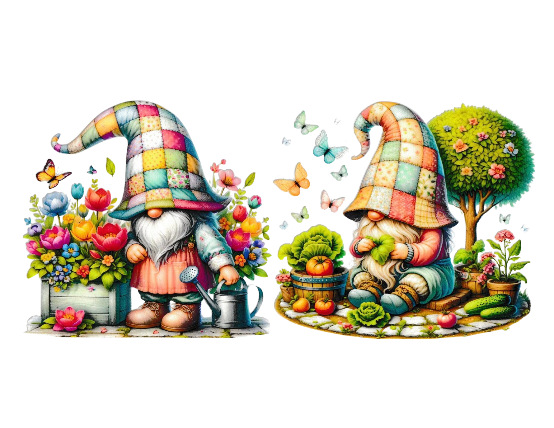 16oz Cup Wrap Gnomes