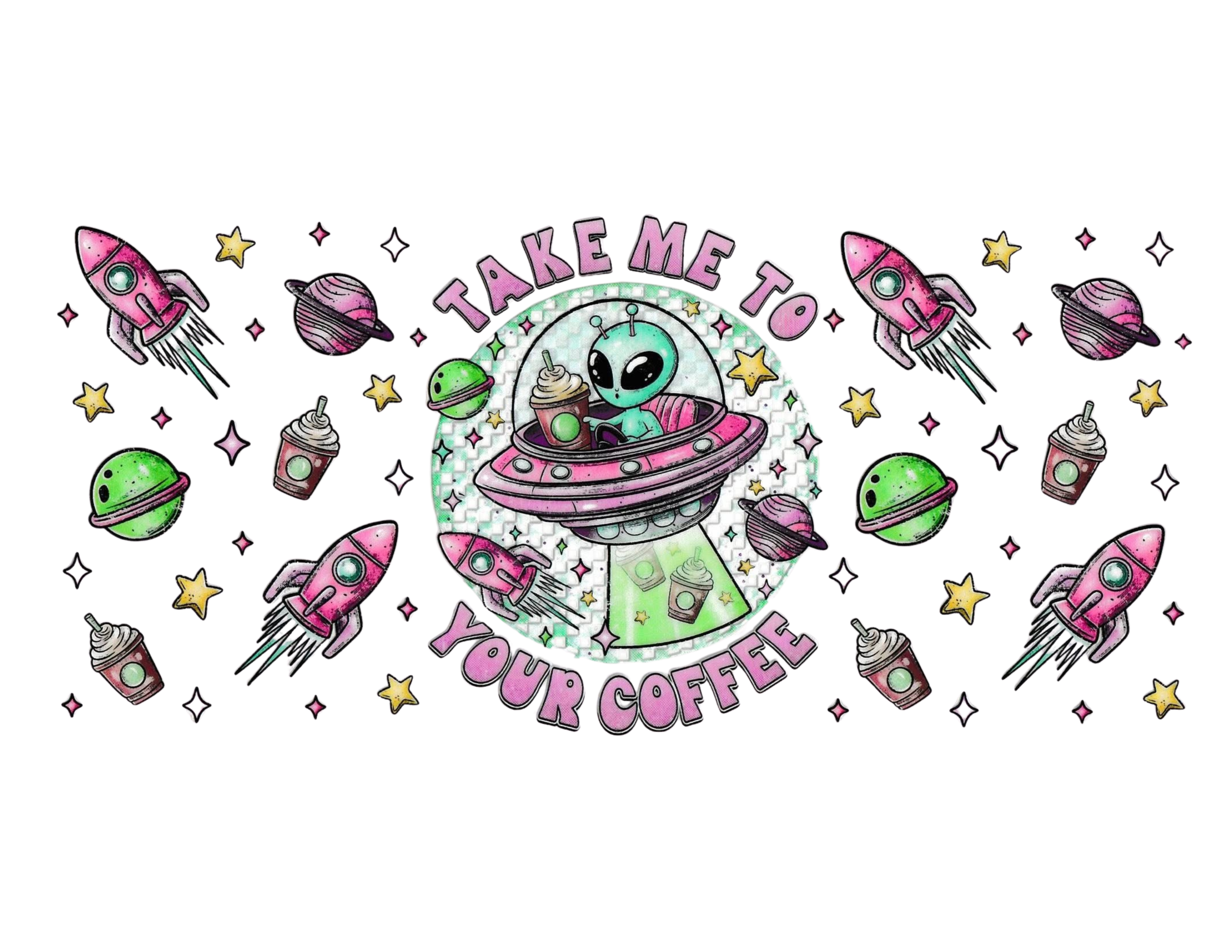 16oz Cup Wrap Coffee