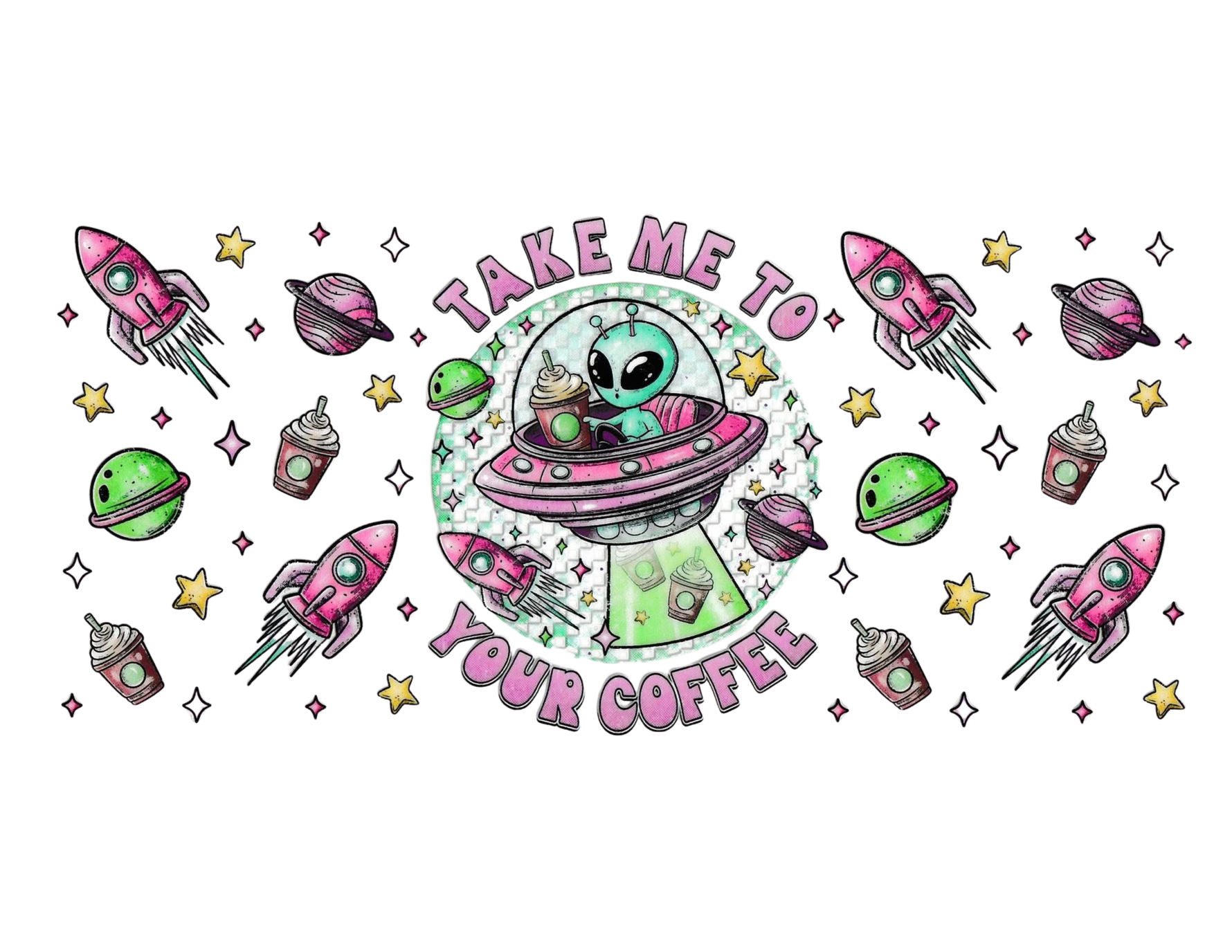 16oz Cup Wrap Coffee