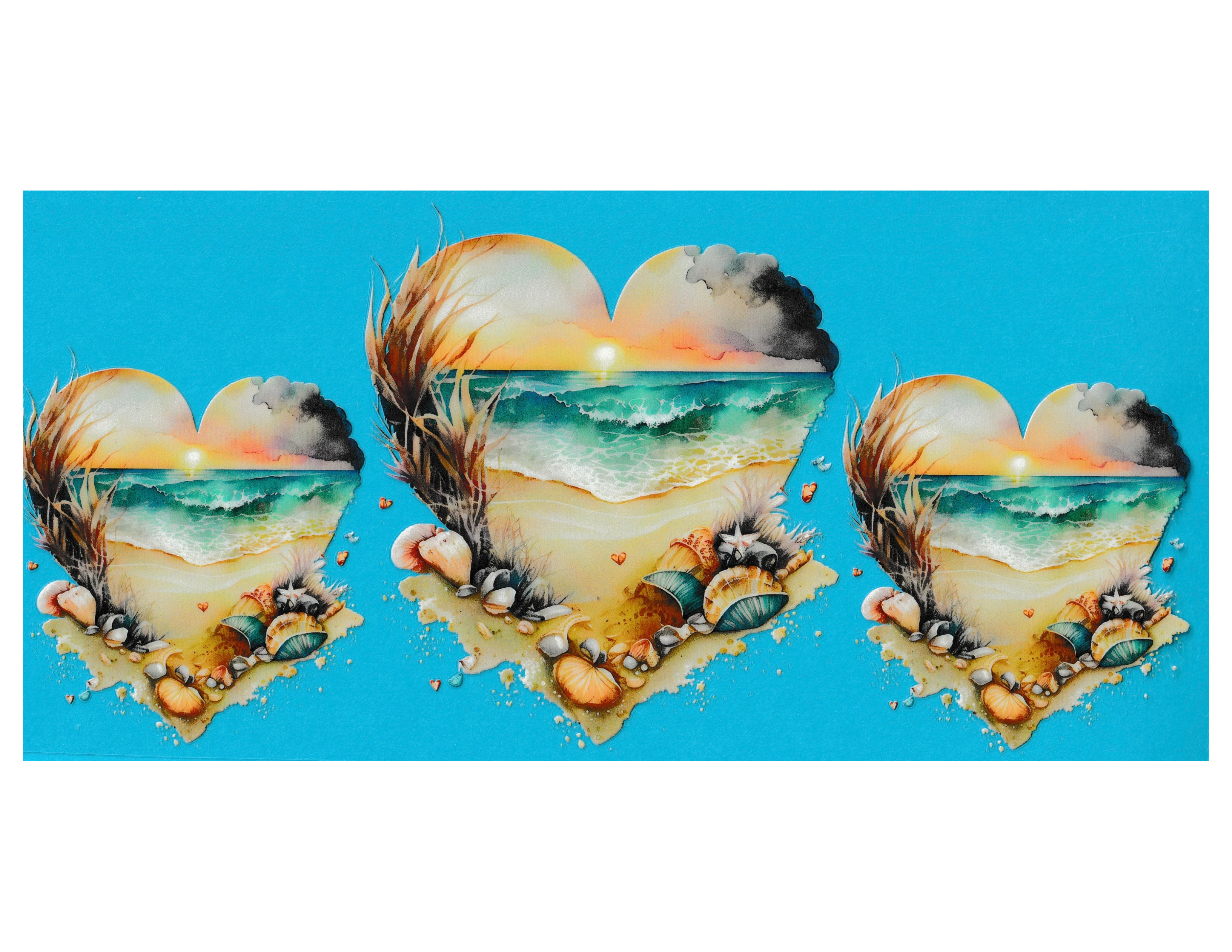 16oz Cup Wrap Beach