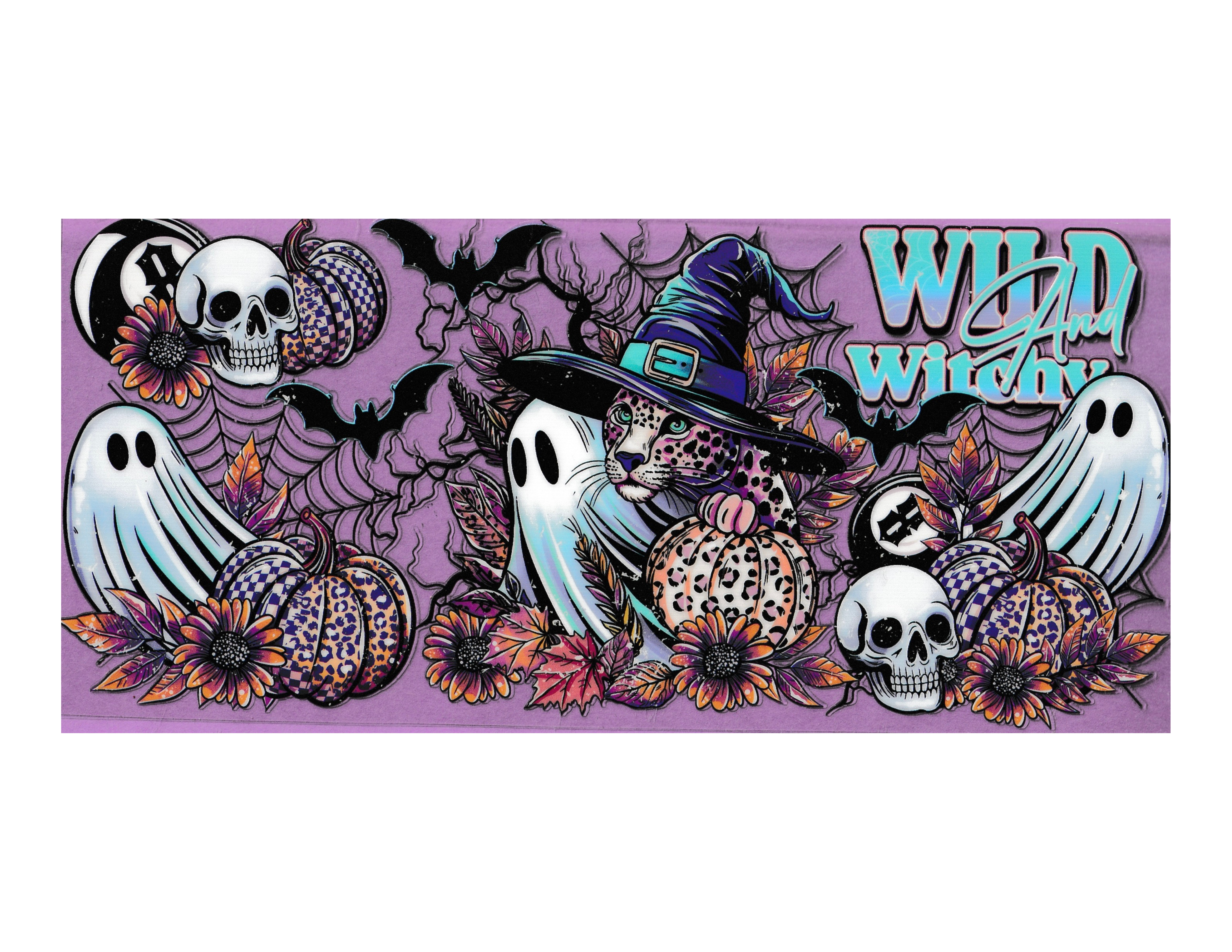 16oz Cup Wrap Wild and Witchy