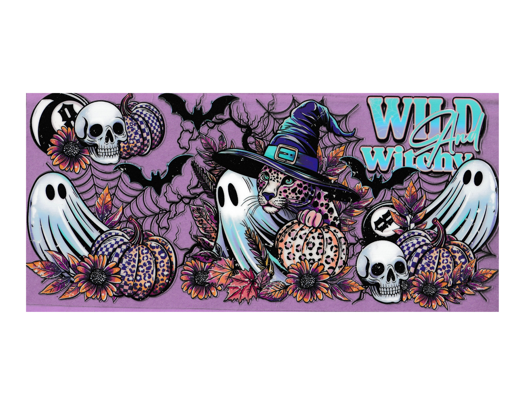 16oz Cup Wrap Wild and Witchy