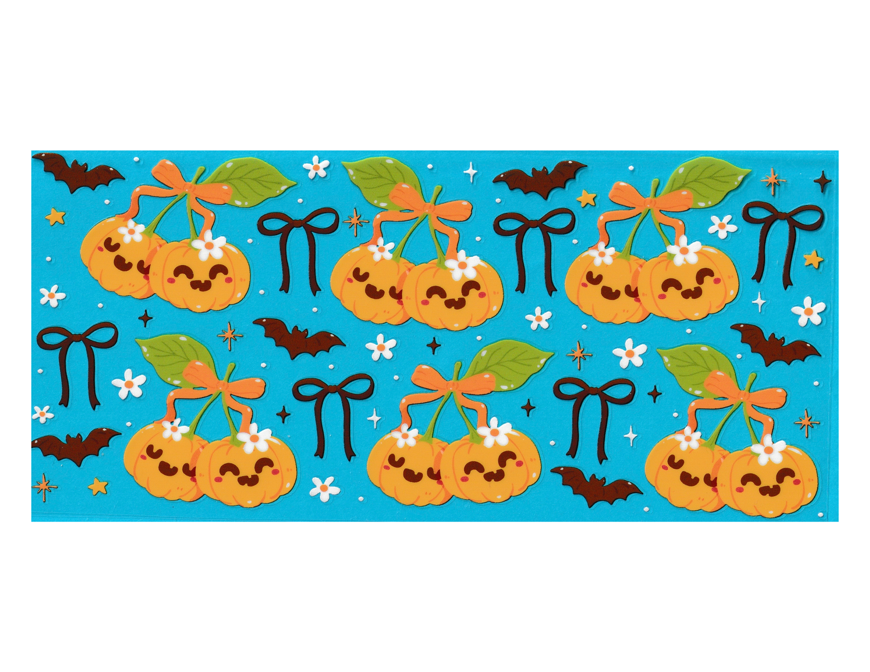 16oz Cup Wrap Halloween Pumpkin