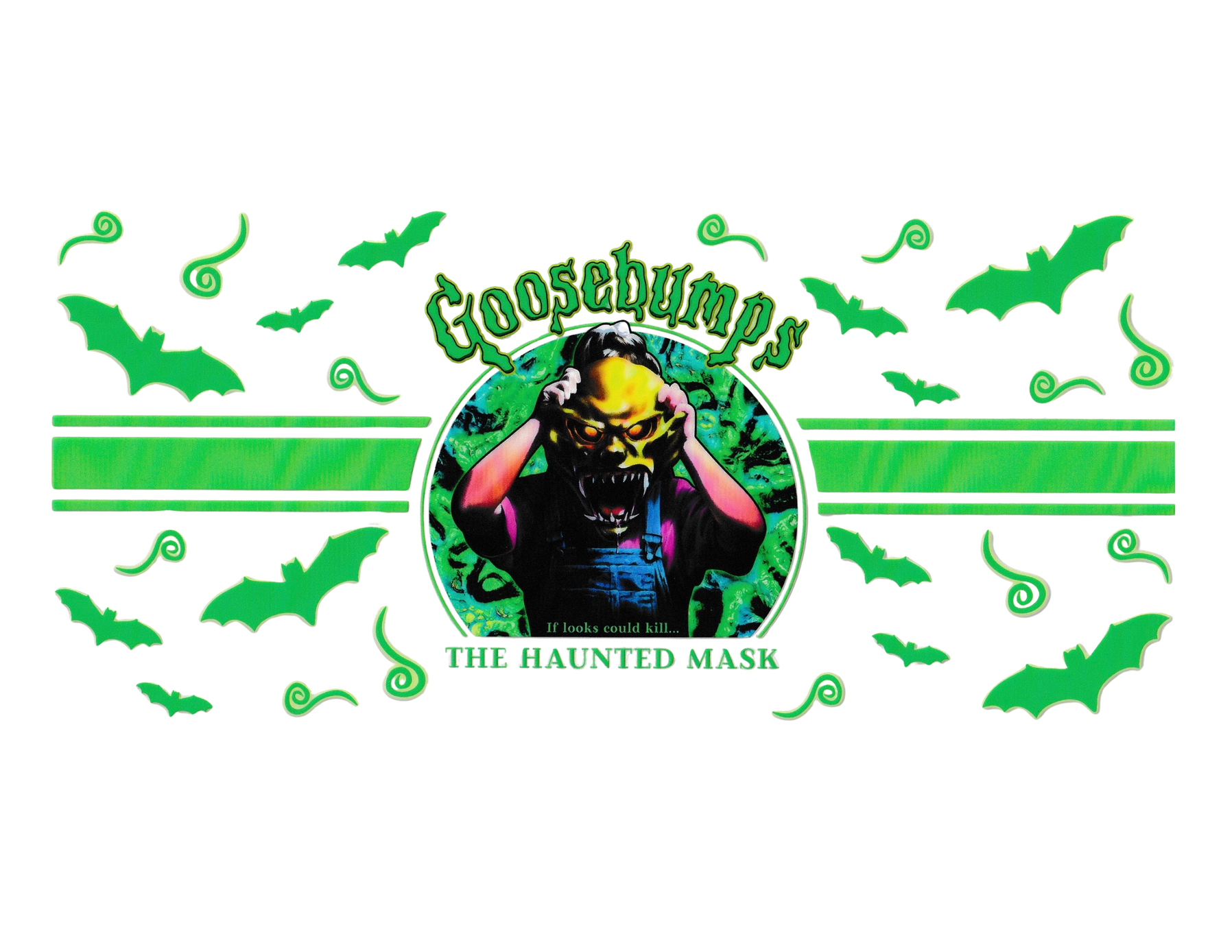 16oz Cup Wrap Halloween Goosebumps