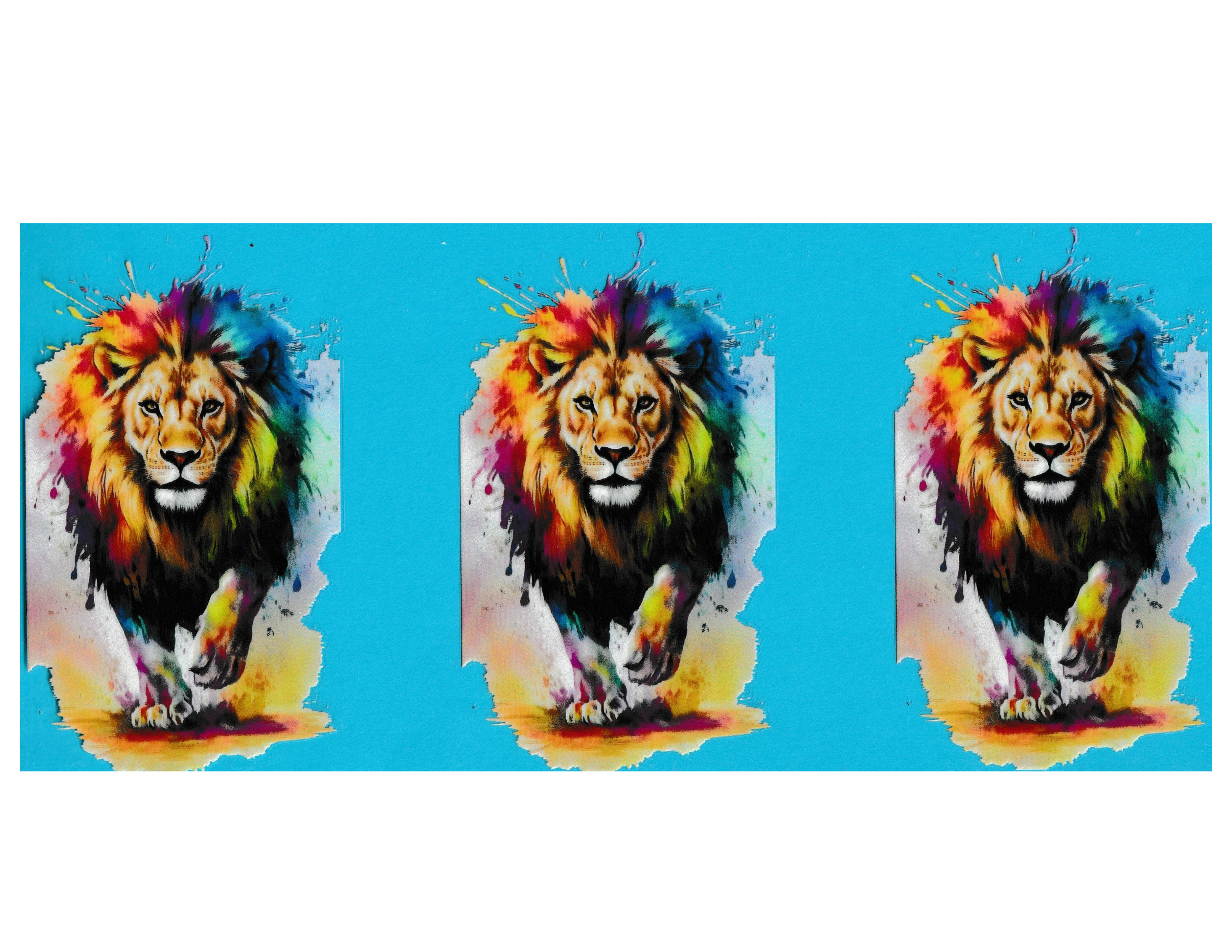 16oz Cup Wrap Lions