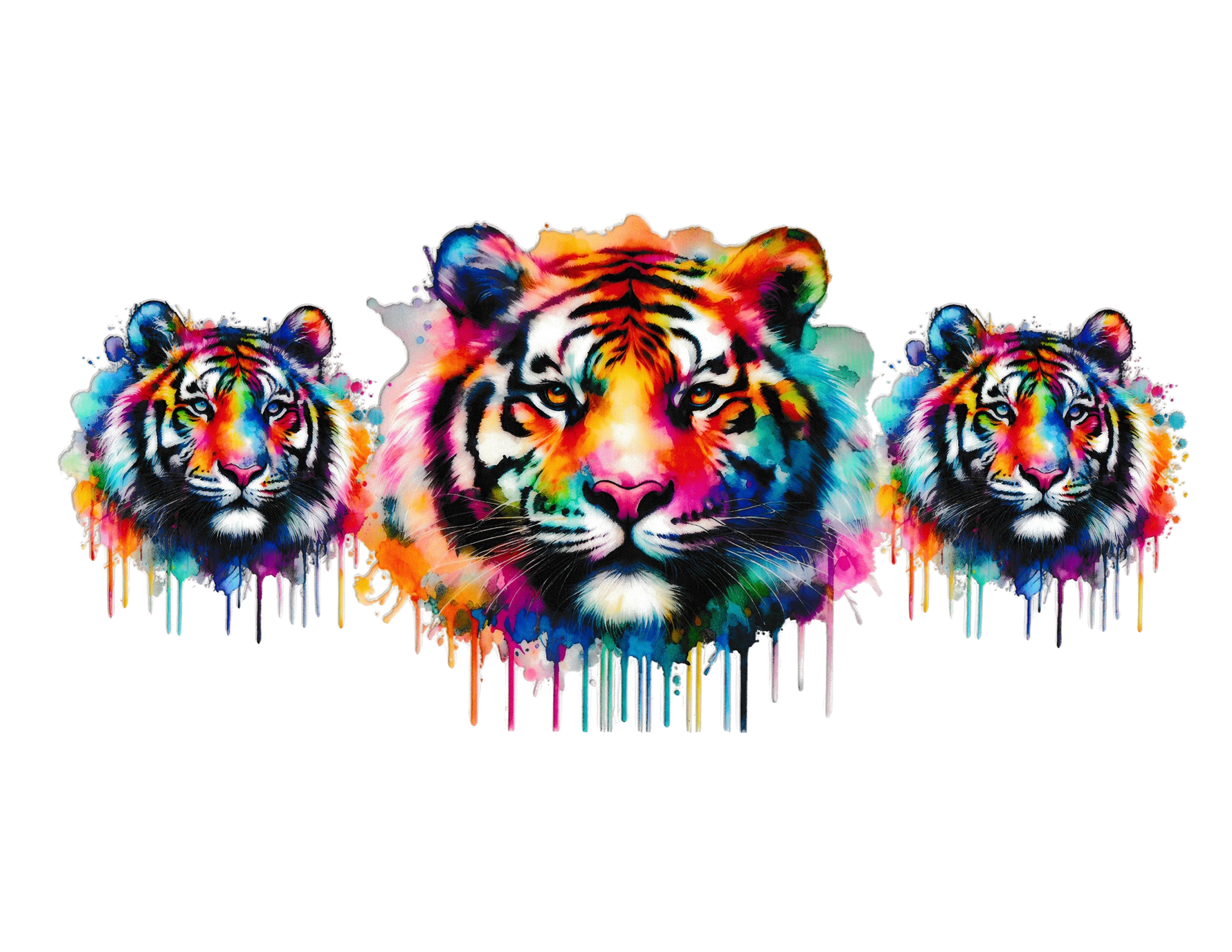 16oz Cup Wrap Tiger