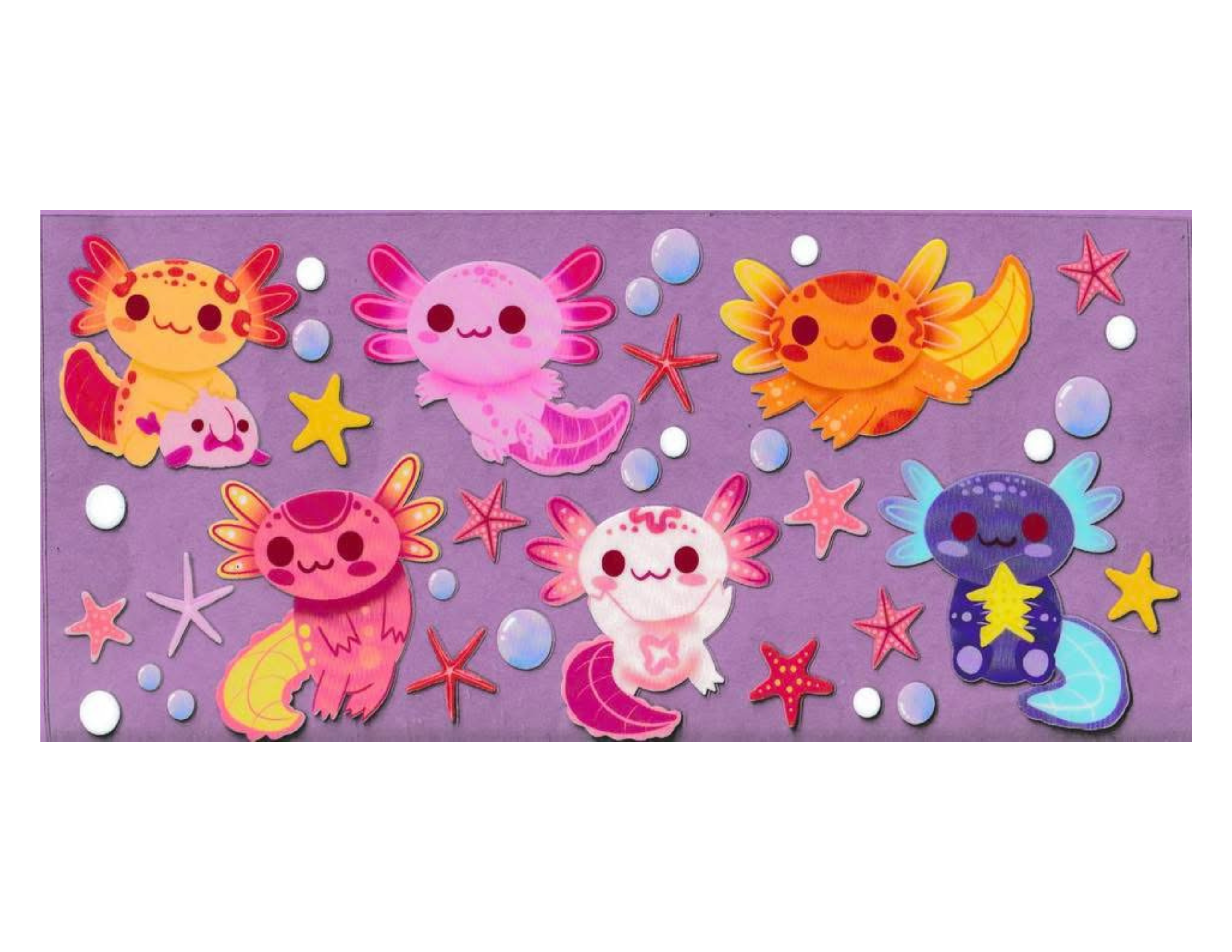 16oz Cup Wrap Axolotl