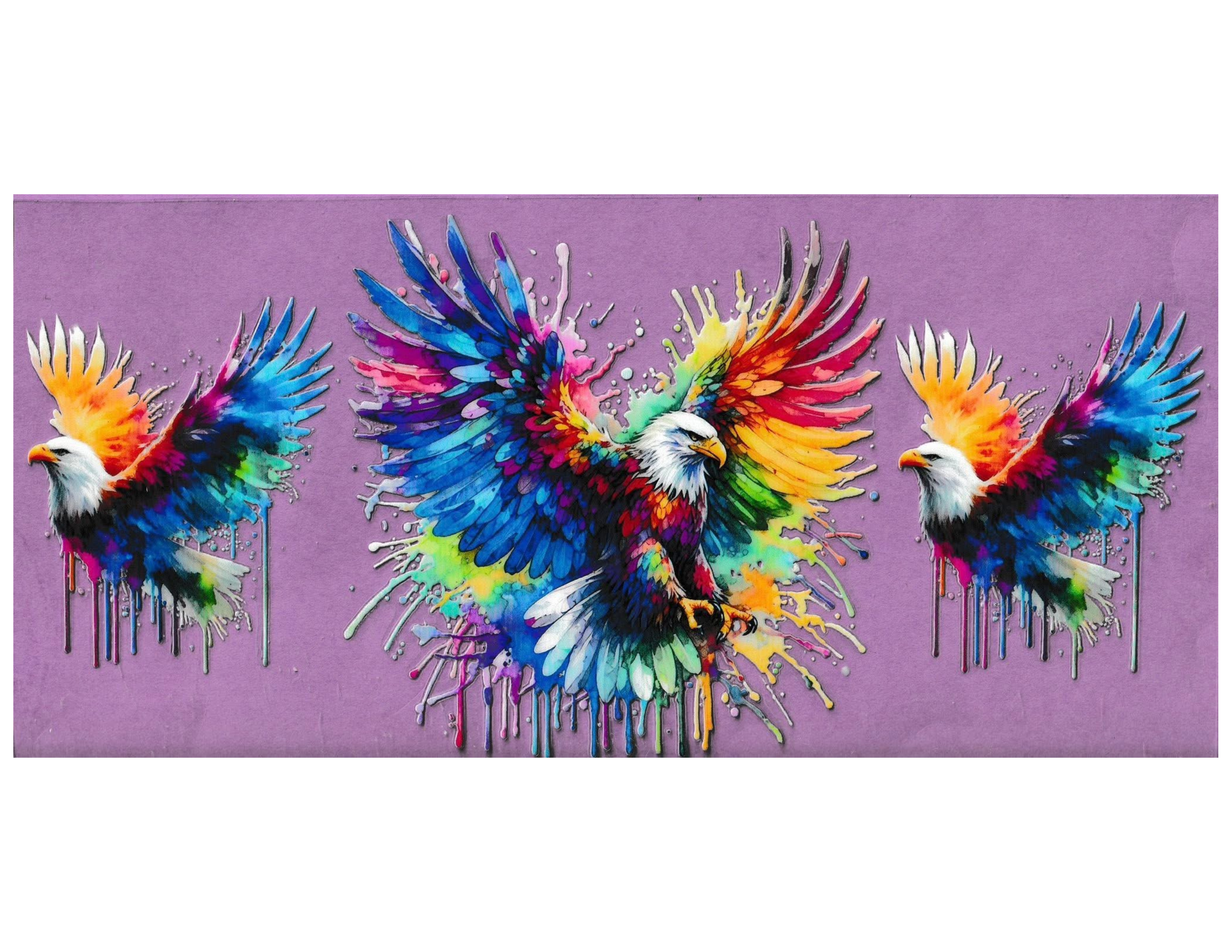 16oz Cup Wrap Eagle