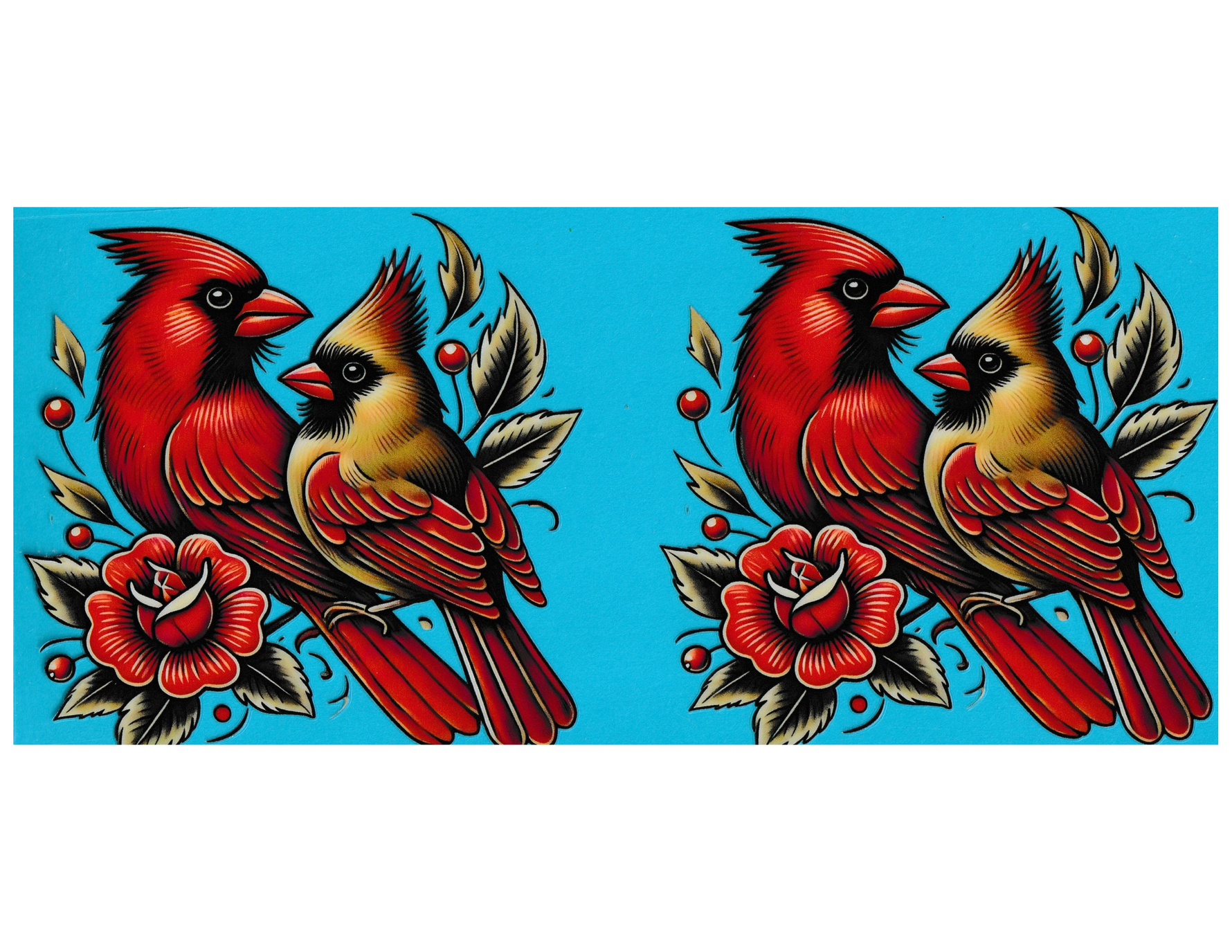 16oz Cup Wrap Cardinal