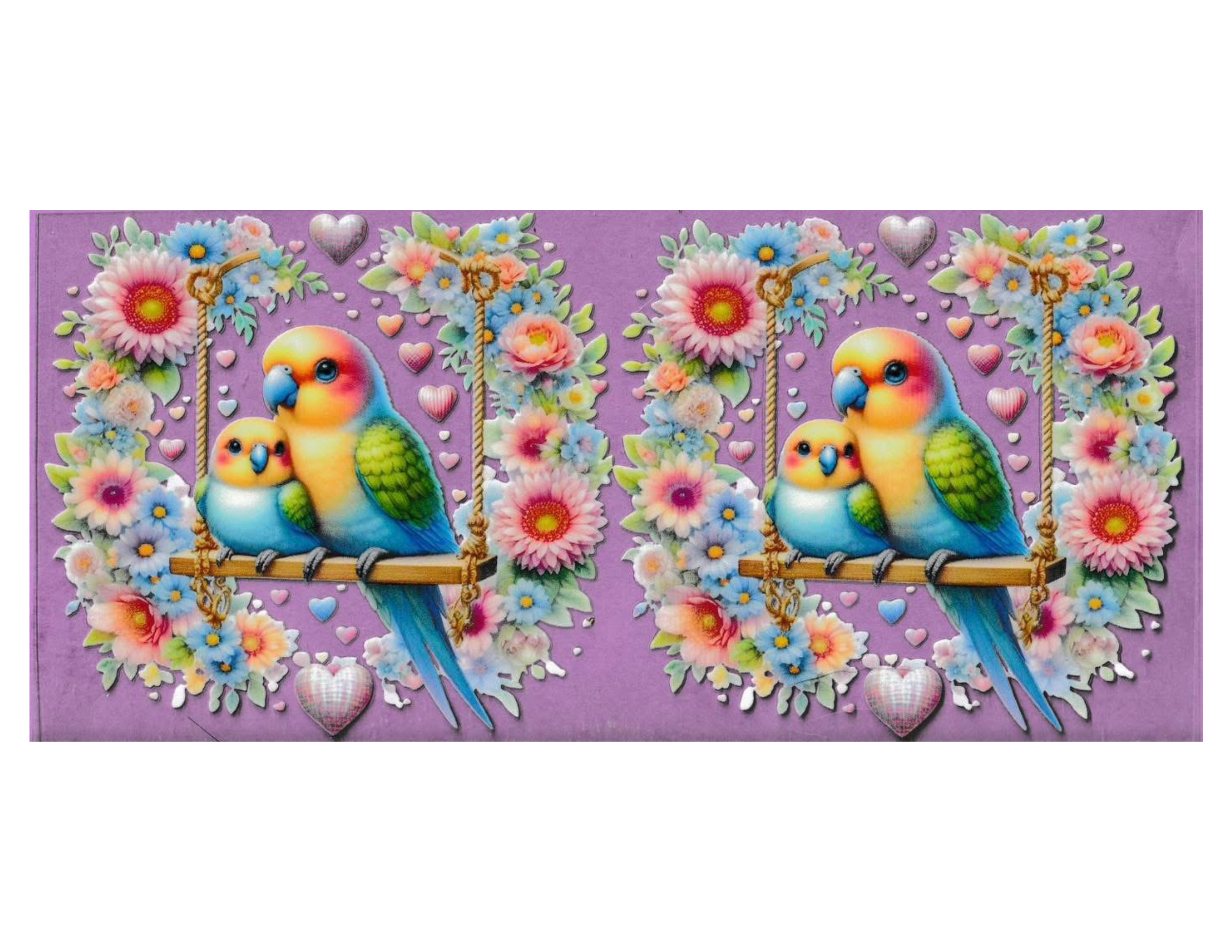 16oz Cup Wrap Parrot