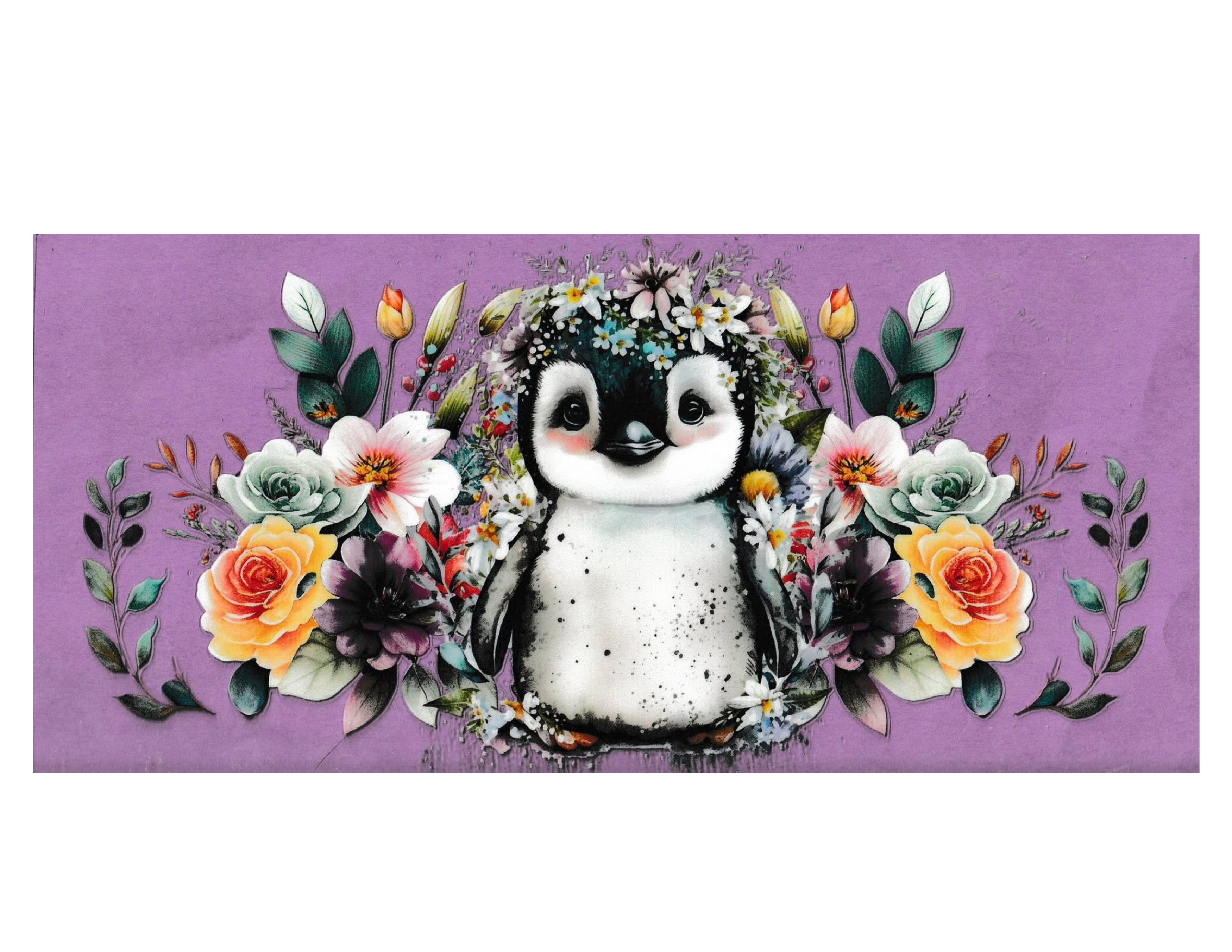 16oz Cup Wrap Penguin