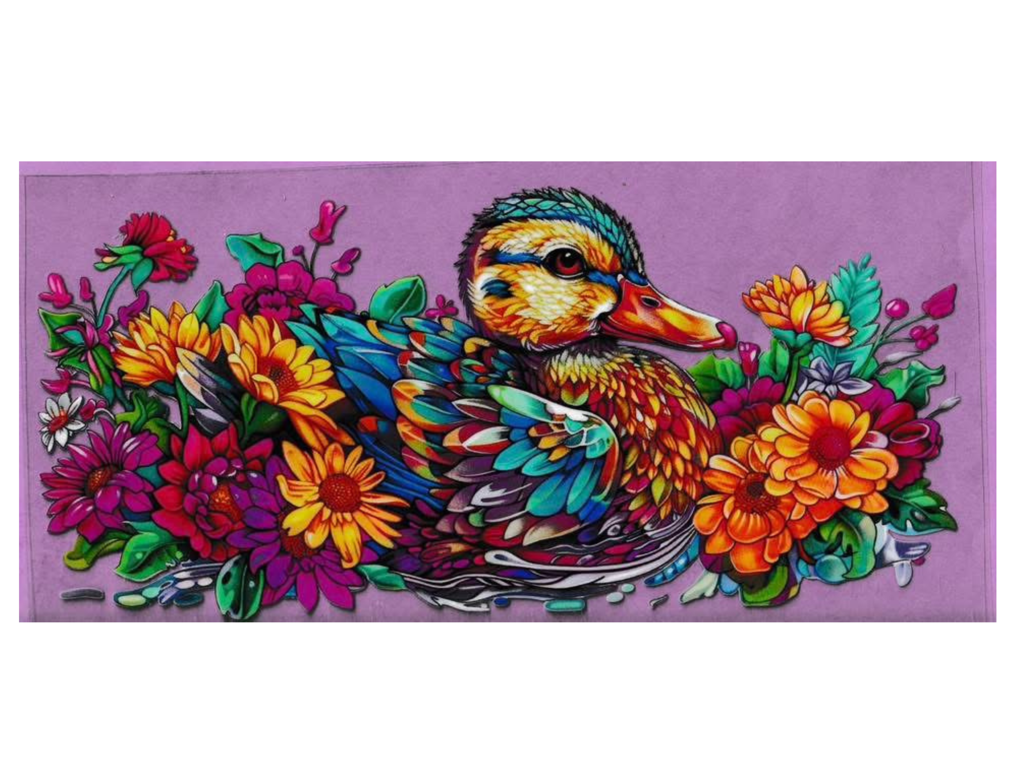 16oz Cup Wrap Ducks