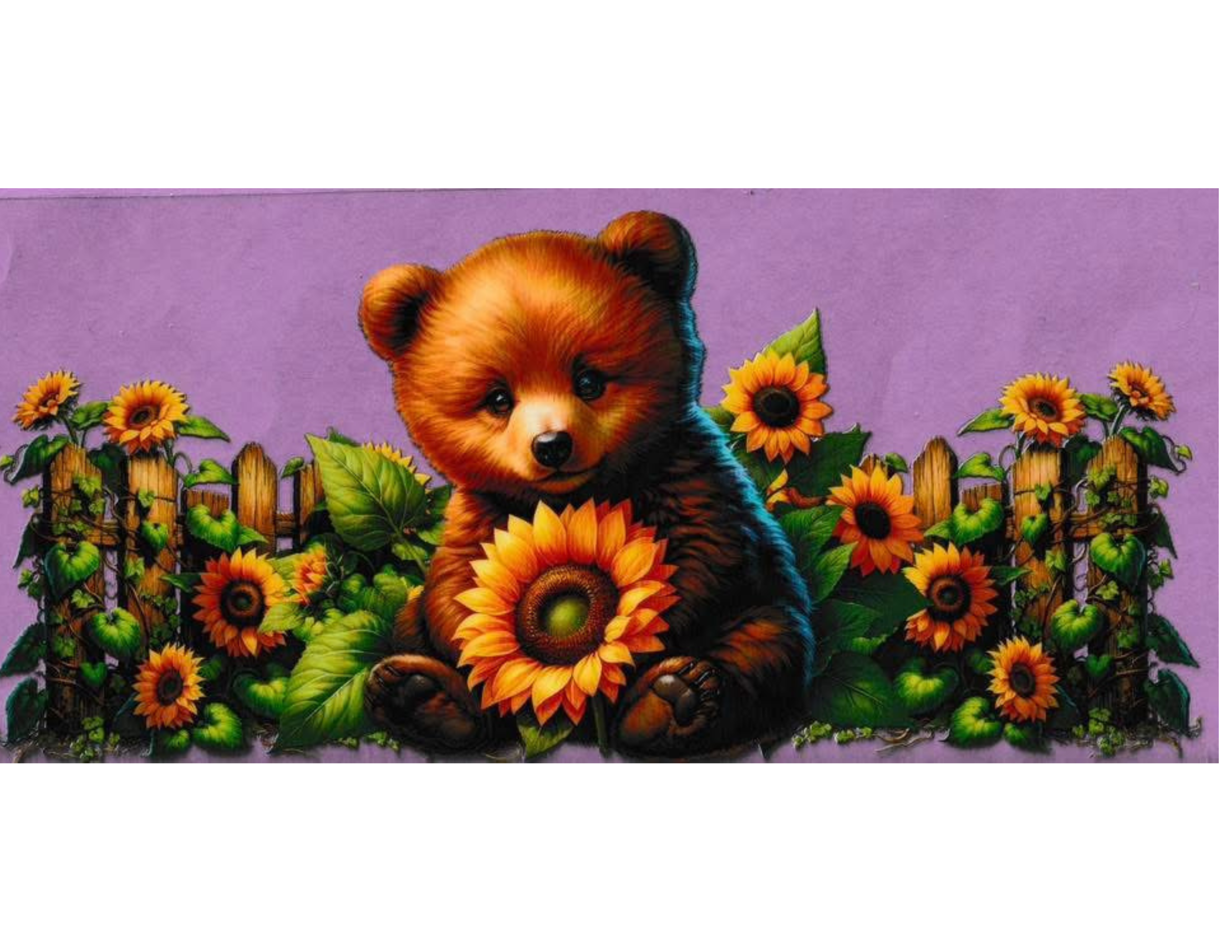 16oz Cup Wrap Bears