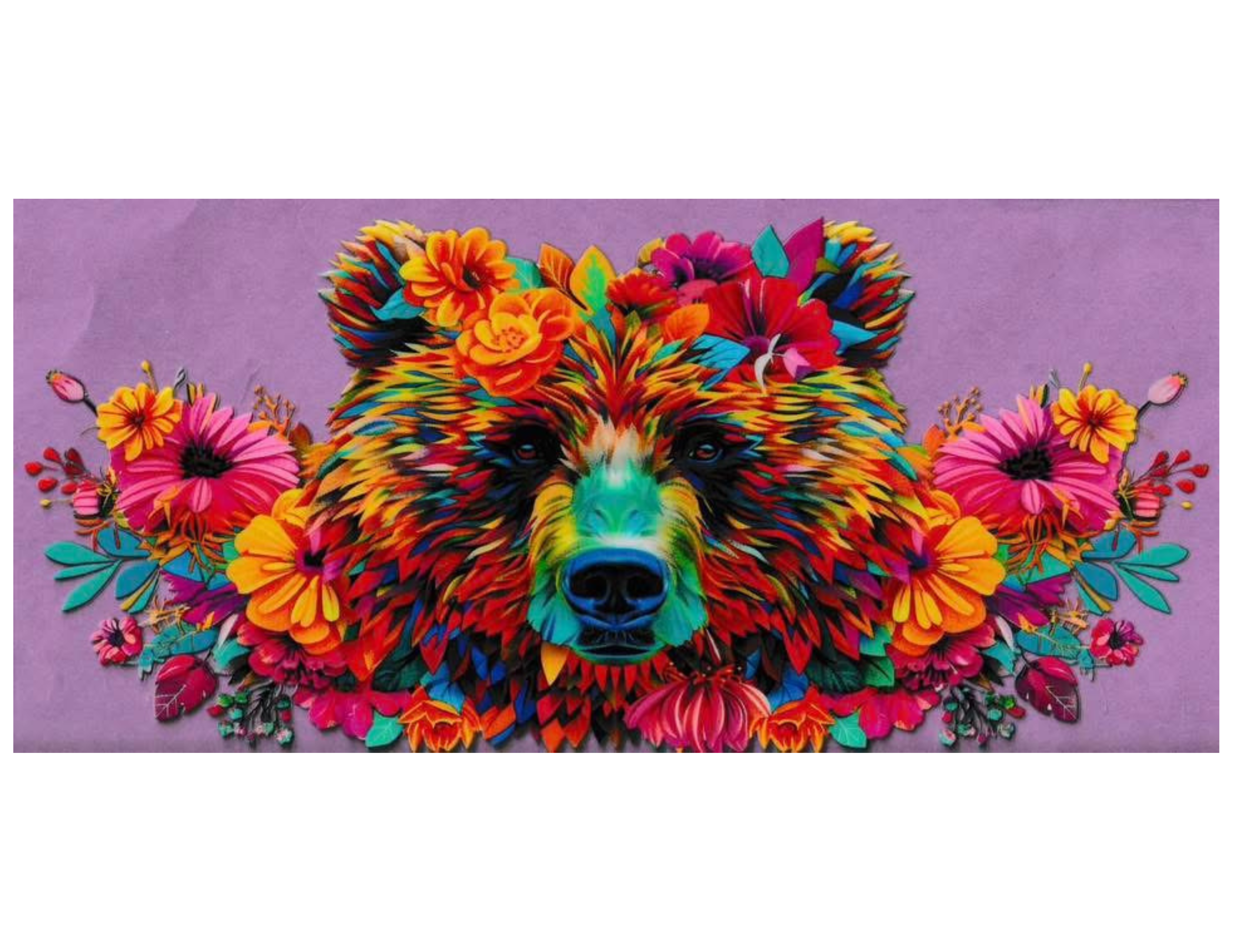 16oz Cup Wrap Bears