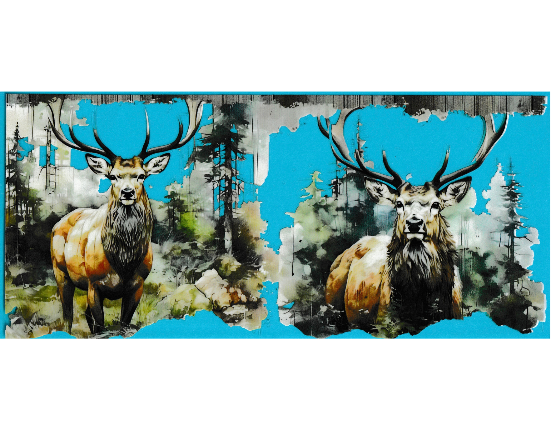 16oz Cup Wrap Deer/Elk