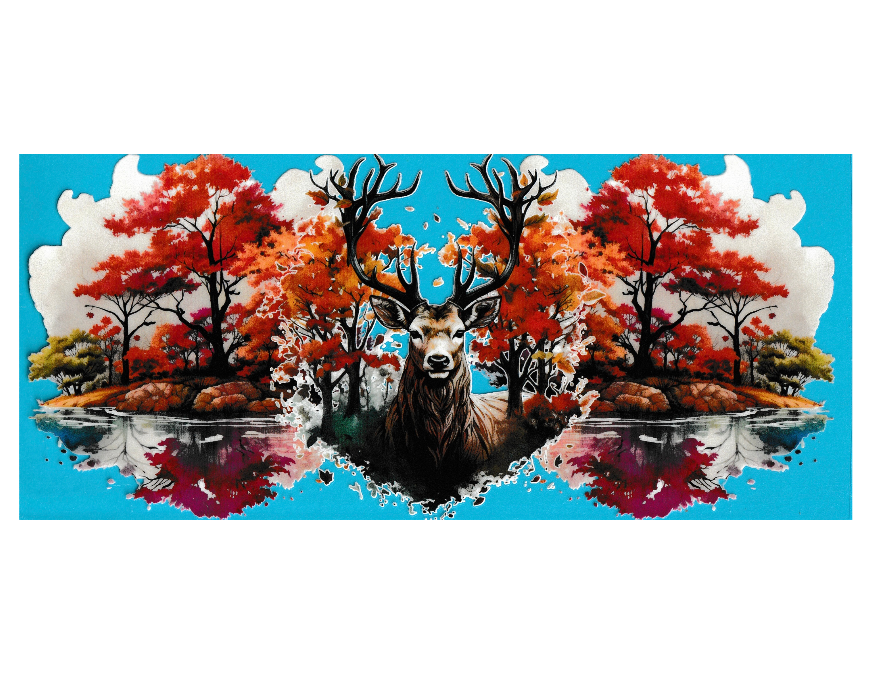 16oz Cup Wrap Deer/Elk