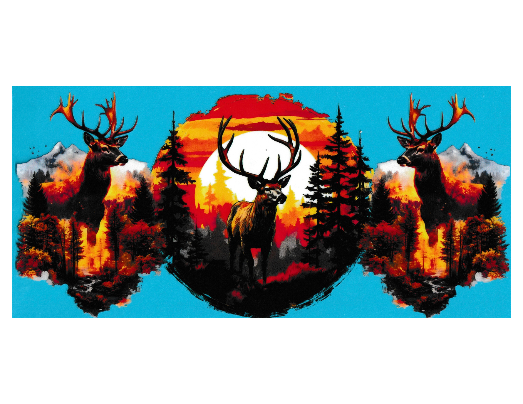 16oz Cup Wrap Deer/Elk