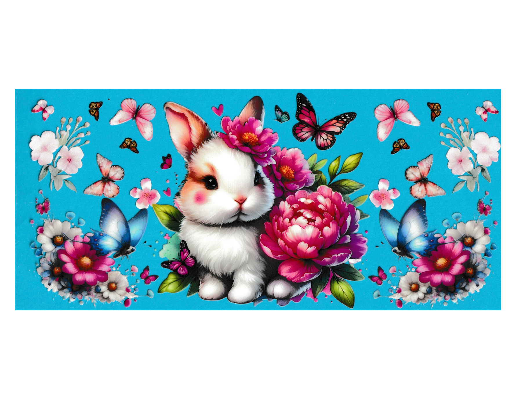 16oz Cup Wrap Bunny