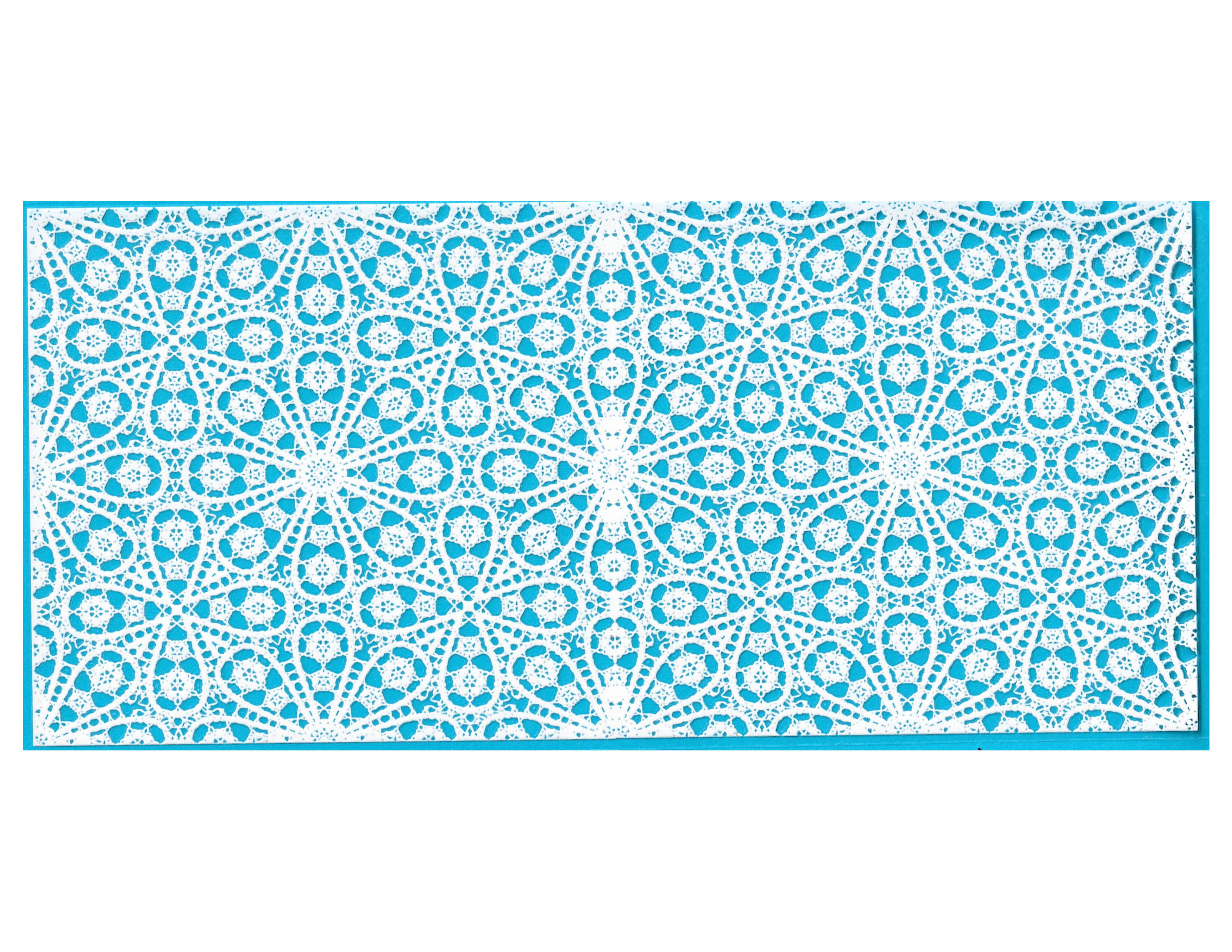 16oz Cup Wrap White Lace